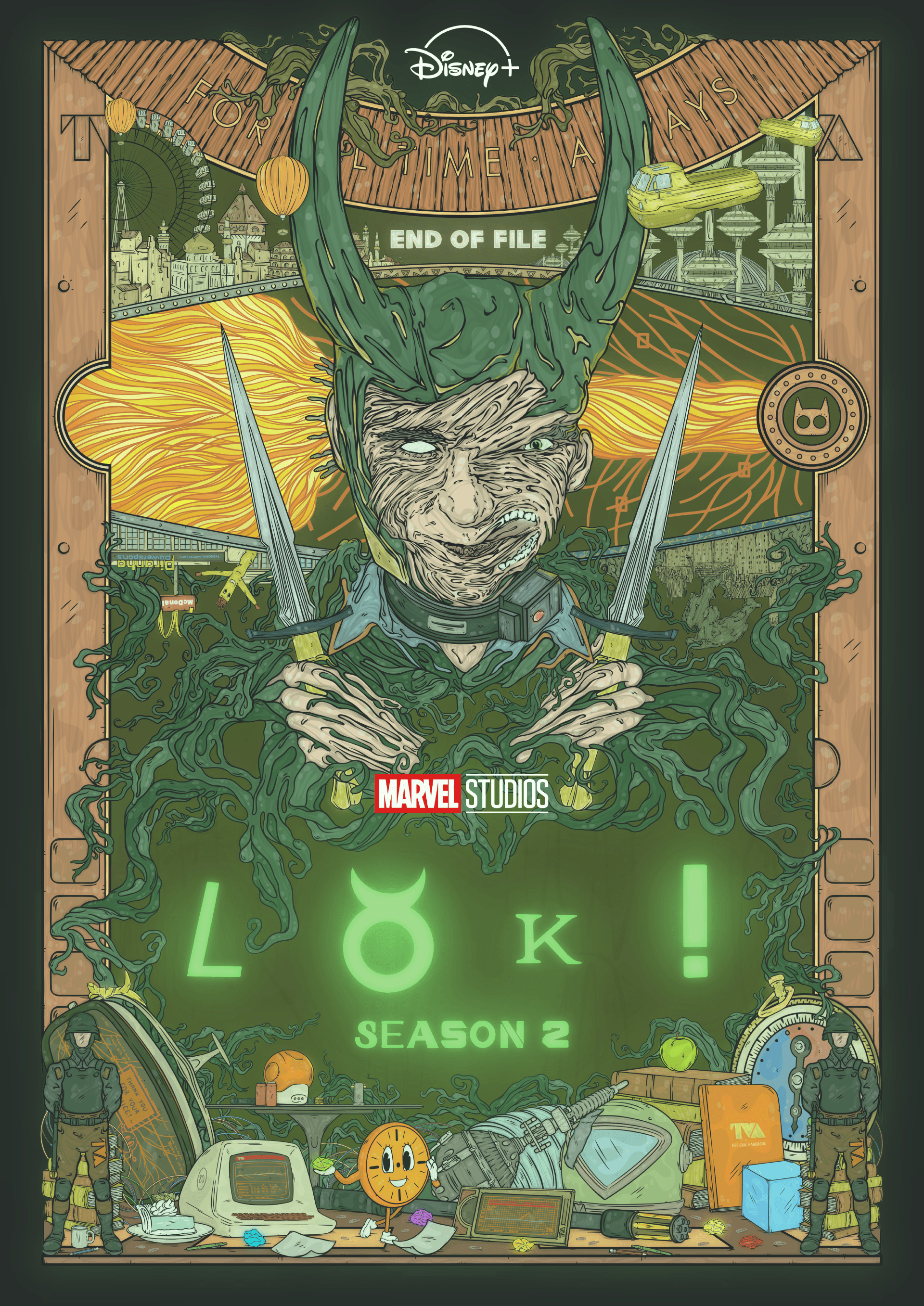 Loki: Season 2. Poster. — Изображение №1 — Иллюстрация на Dprofile