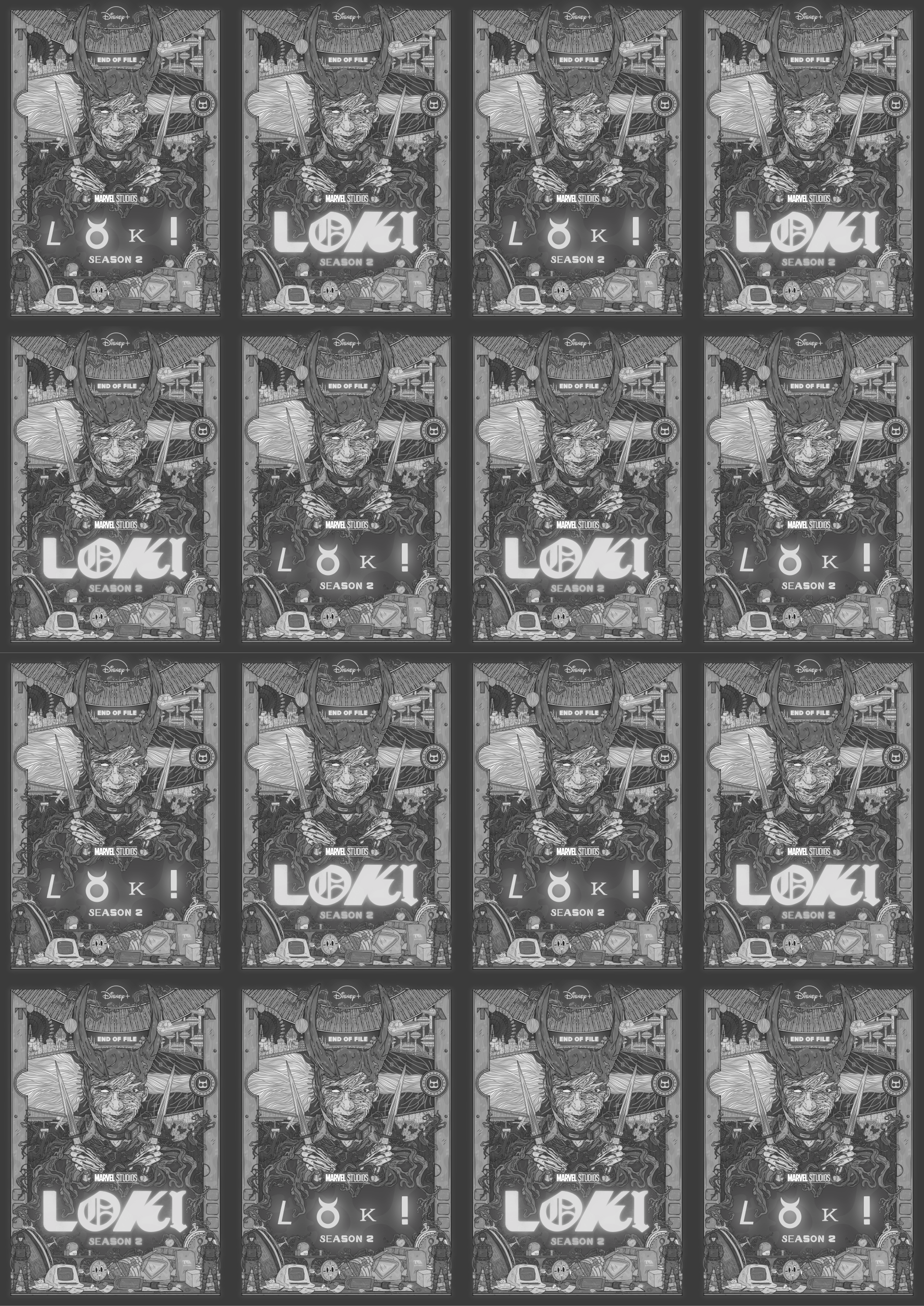 Loki: Season 2. Poster. — Изображение №9 — Иллюстрация на Dprofile