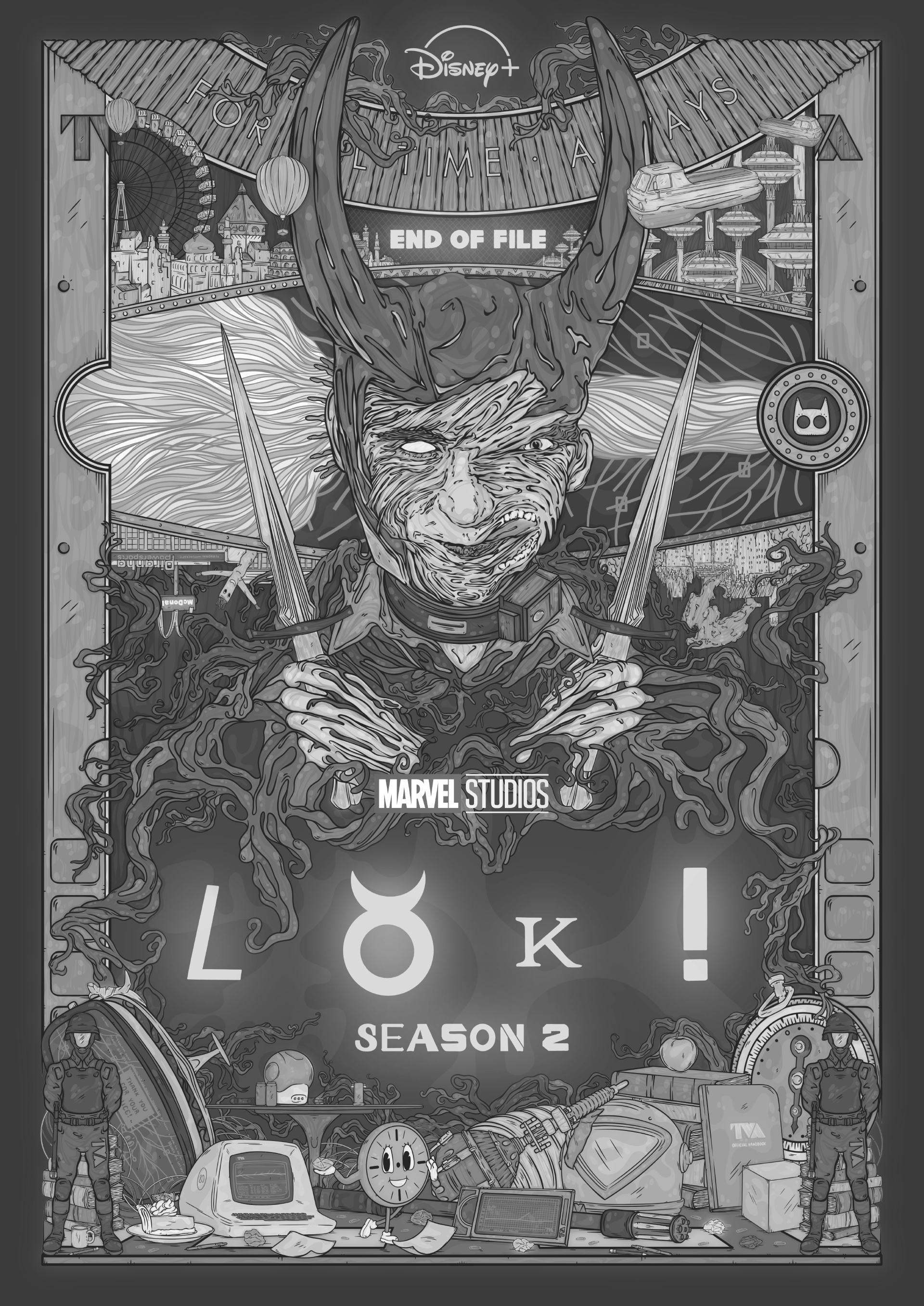 Loki: Season 2. Poster. — Изображение №6 — Иллюстрация на Dprofile