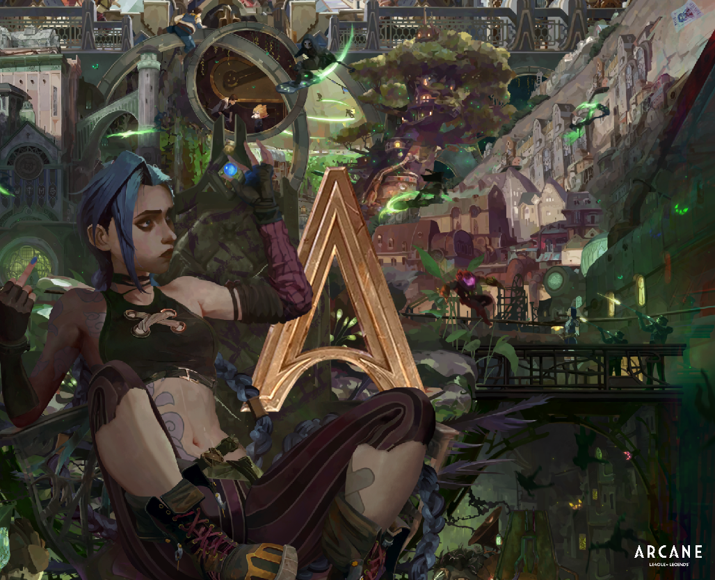 Arcane: League of Legends | Poster на Dprofile