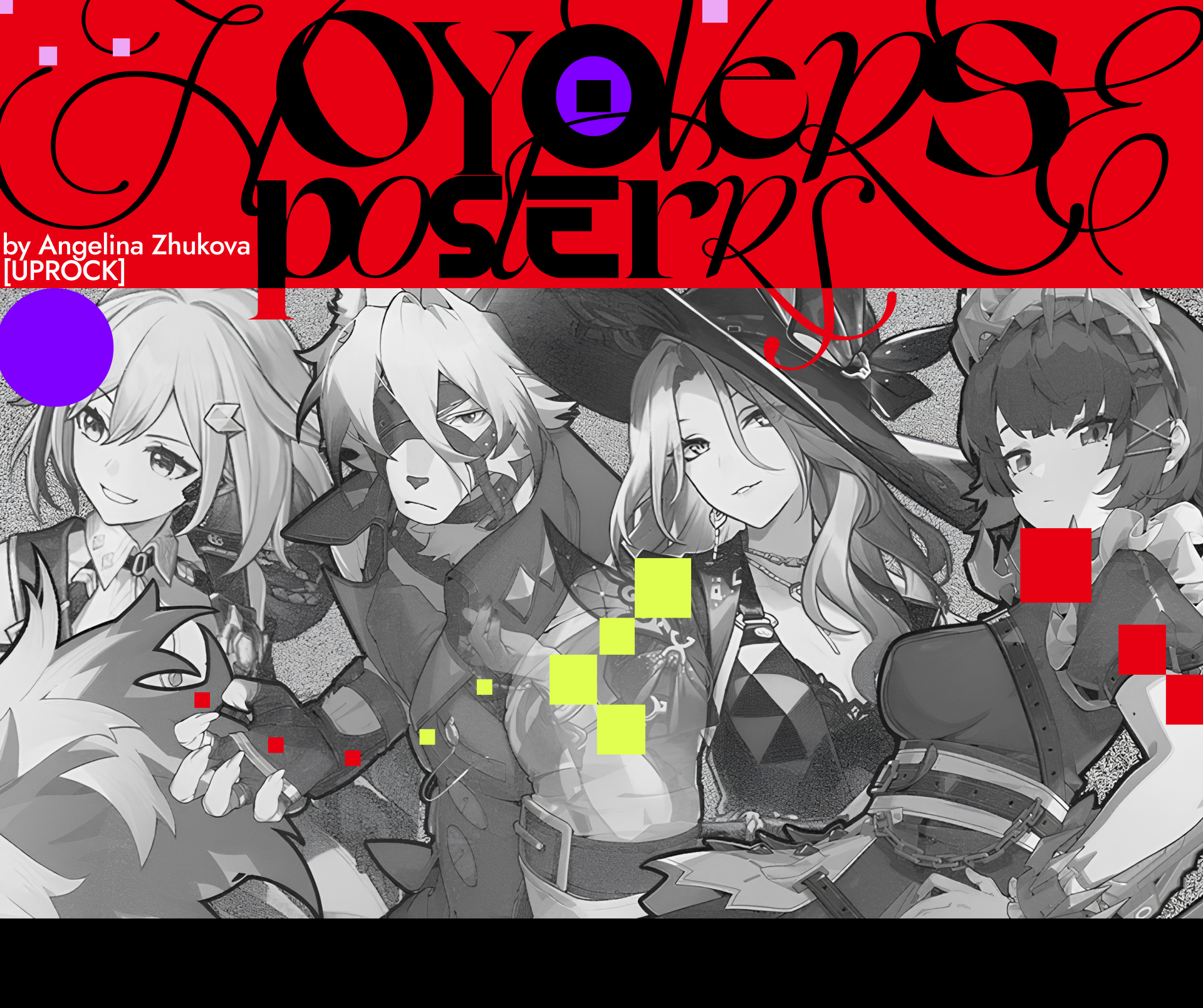 HOYOVERSE / POSTER COLLECTION — Изображение №1 — Интерфейсы, Графика на Dprofile