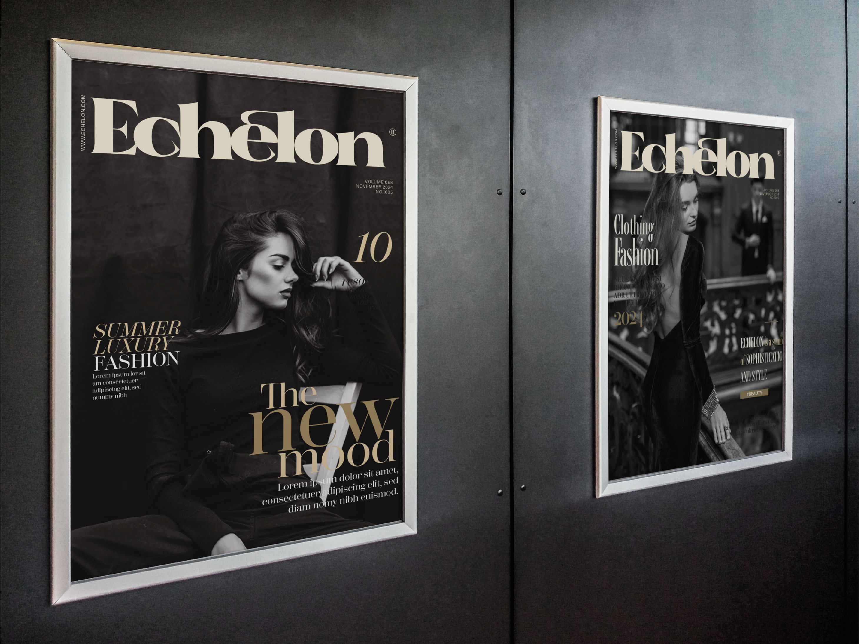 Логотип и фирменный стиль бренда Echelon — Изображение №11 — Брендинг на Dprofile
