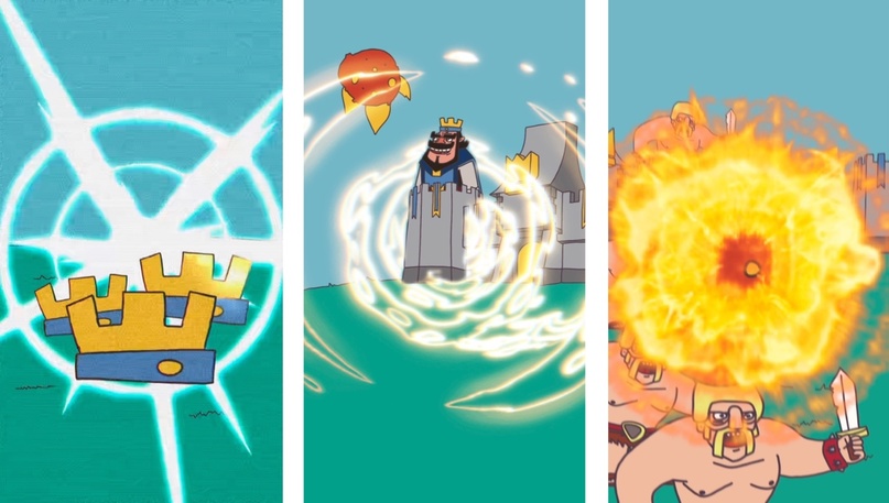 По мотивам игры Clash Royale — Изображение №7 — Иллюстрация, Анимация на Dprofile