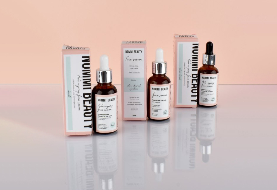Nommi Beauty Serums — Изображение №3 — Брендинг, Графика на Dprofile