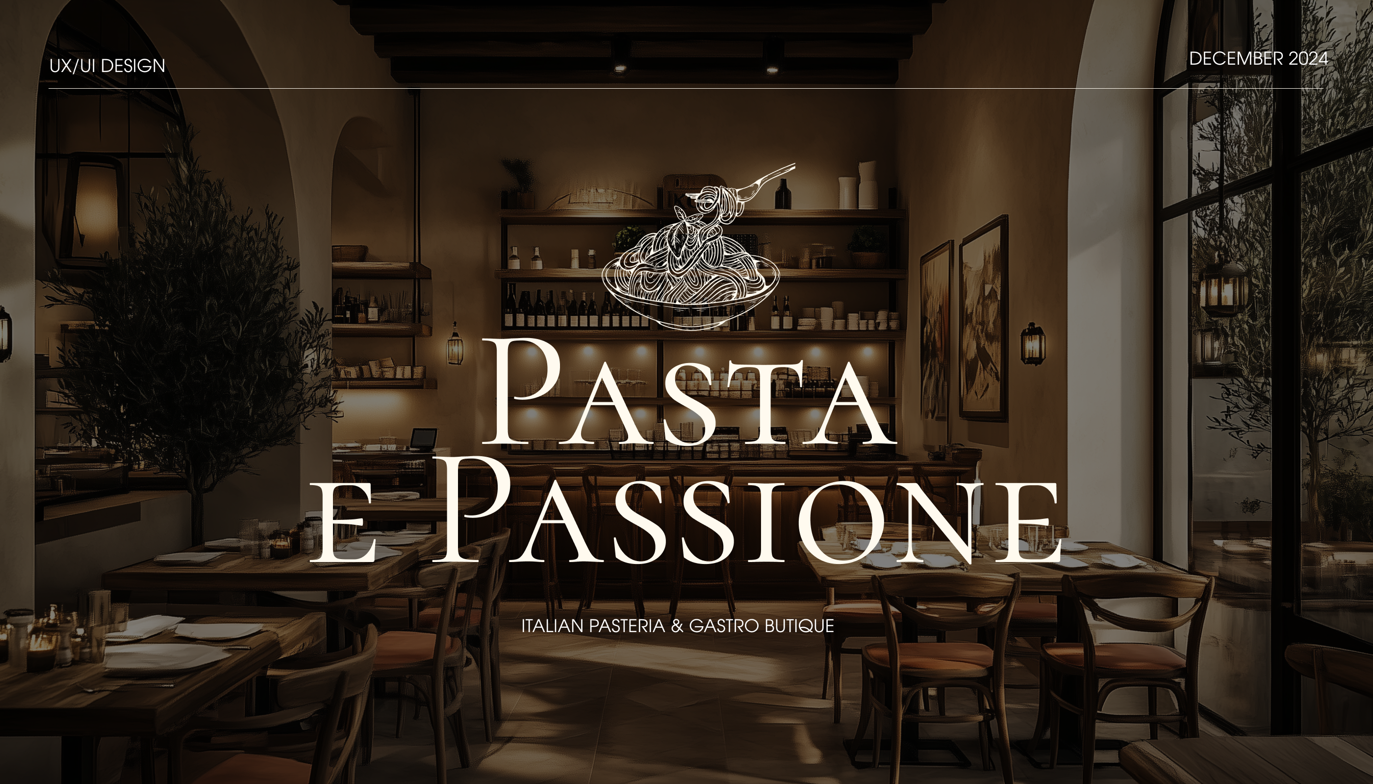 Pasta e Passione - Italian pasteria | e-commerse | UX-UI — Изображение №1 — Интерфейсы, Брендинг на Dprofile