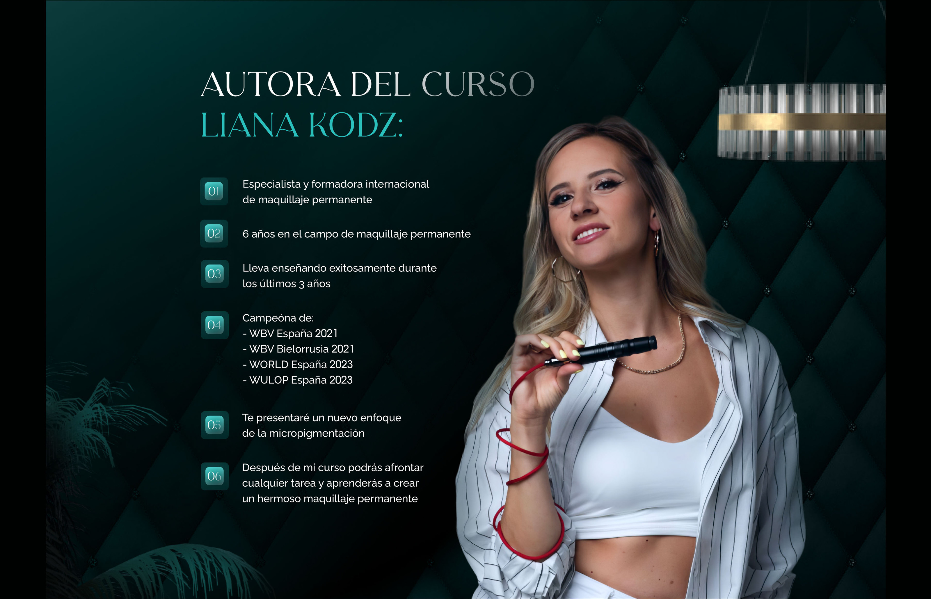 Landing page permanent | Makeup beauty макияж курс — Изображение №8 — Брендинг, Графика на Dprofile
