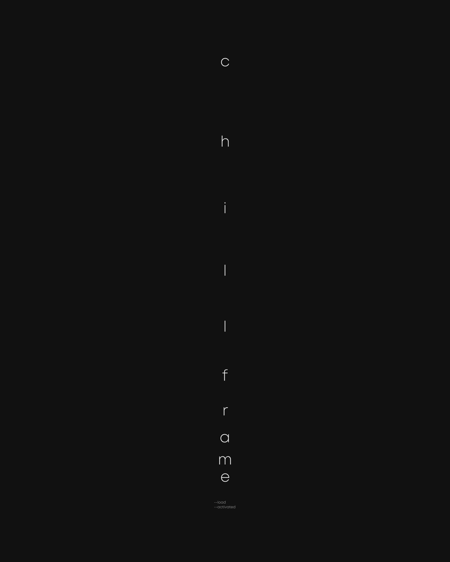 Chillframe — Terraforming — Изображение №1 — Брендинг, Графика на Dprofile