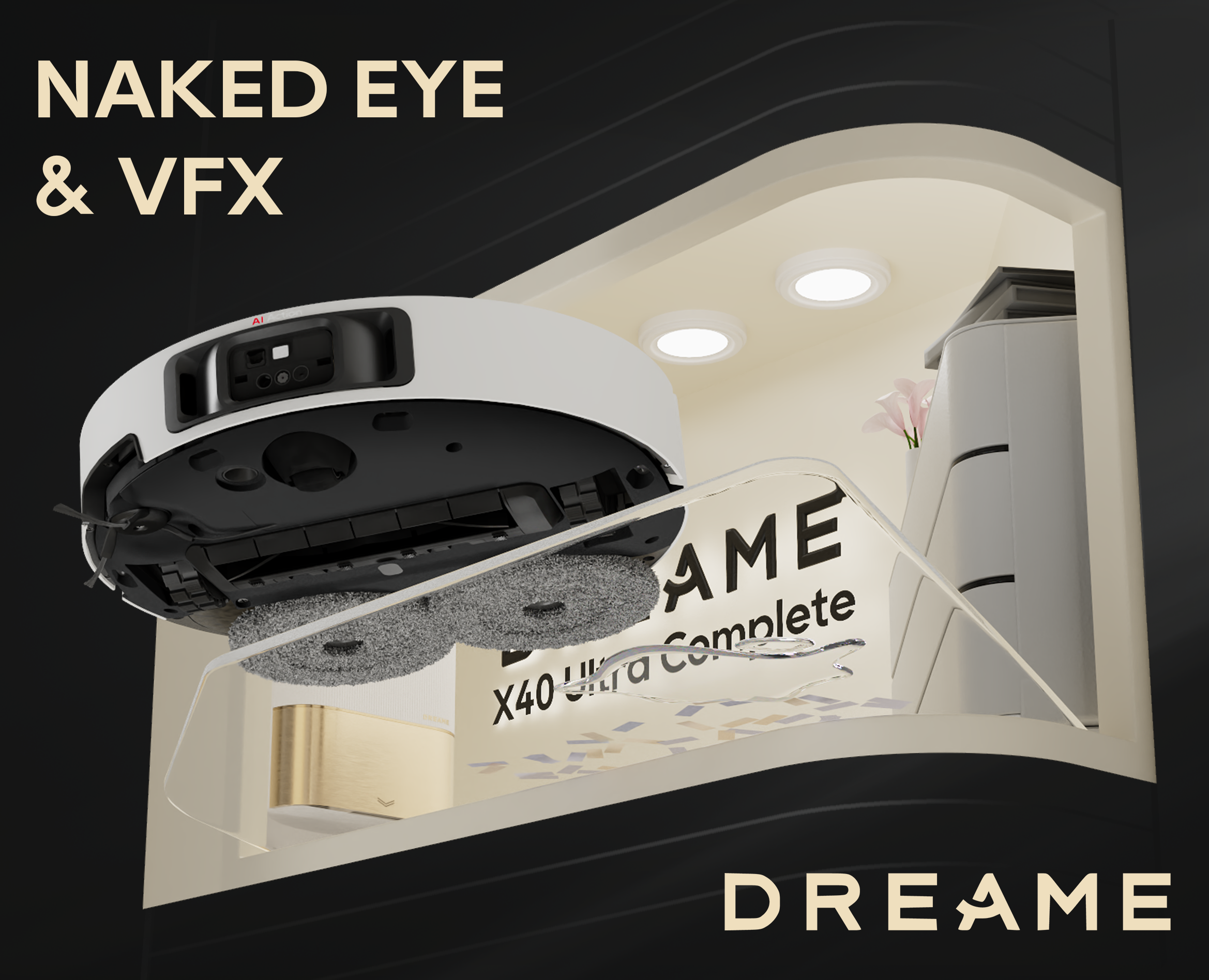 Anamorphic/3D NakedEye Screen & VFXvideo : DreameX40 на Dprofile