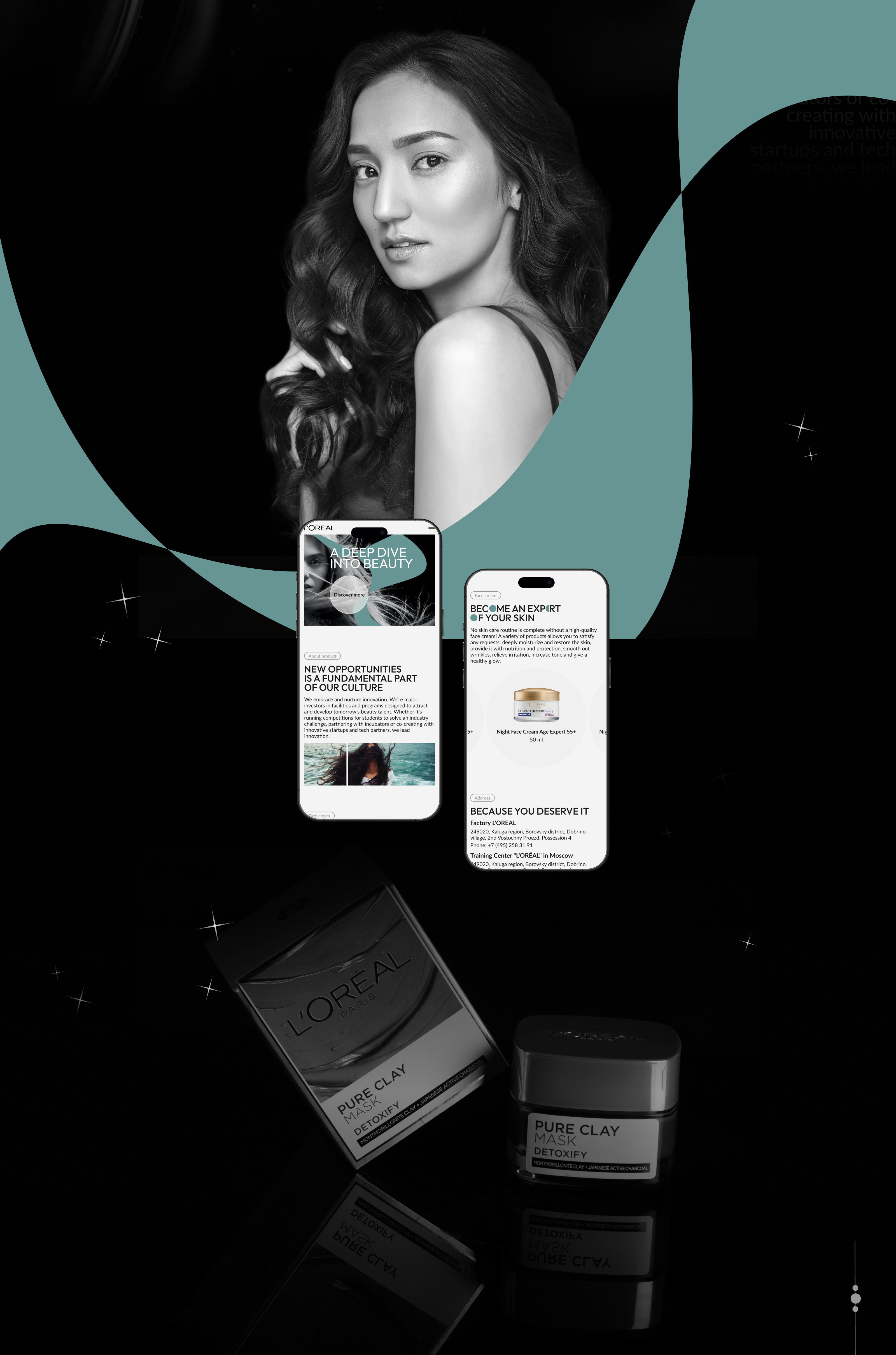 LOREAL | Corporate website — Изображение №3 — Интерфейсы на Dprofile