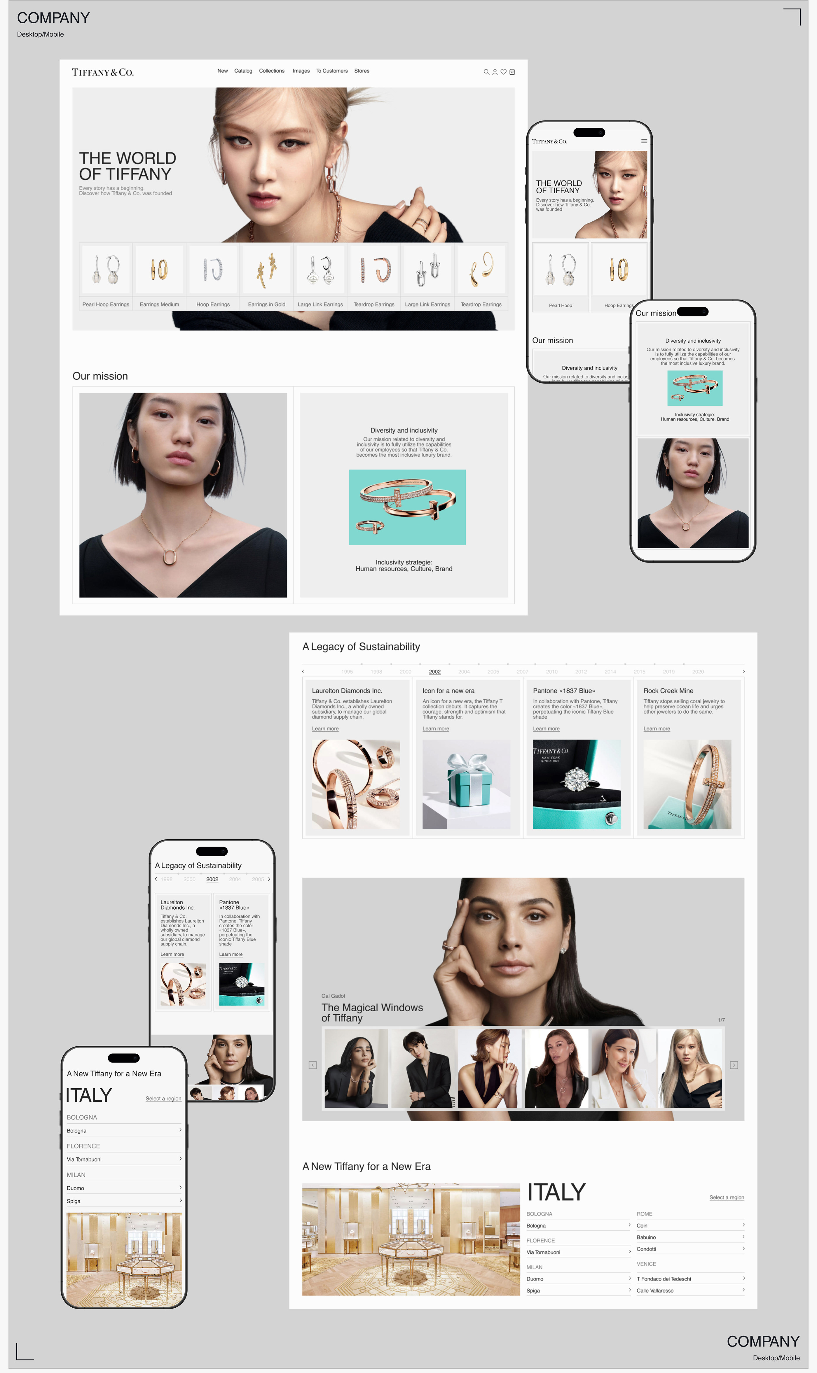 TIFFANY CO | E-commerce | Интернет-магазин — Изображение №11 — Интерфейсы, Маркетинг на Dprofile