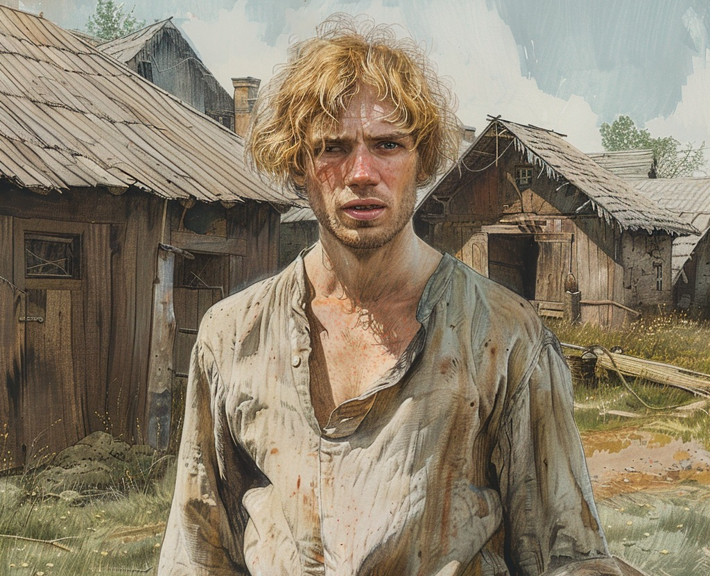 Иллюстрация персонажей классической литературы. — Иллюстрация на Dprofile