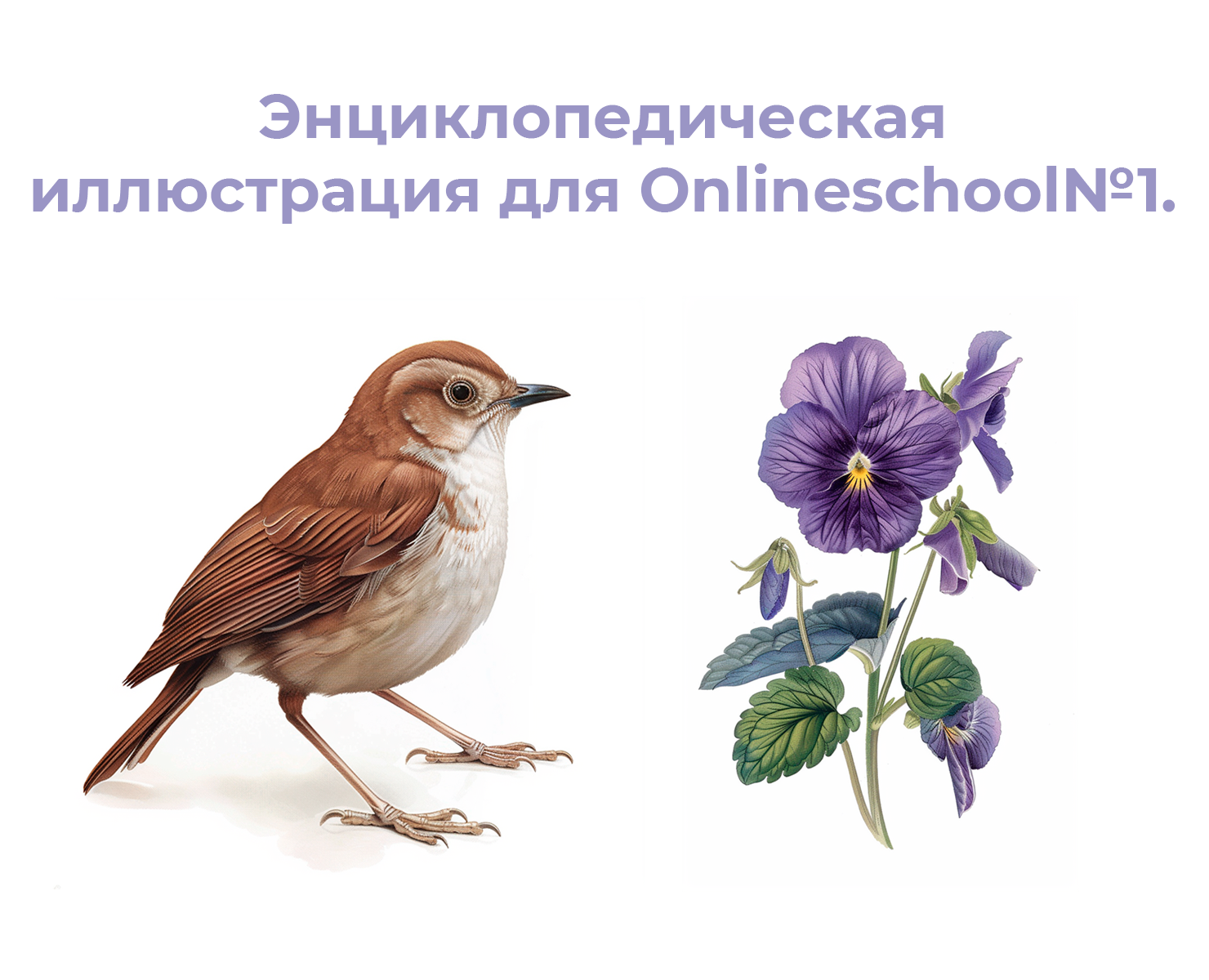 Энциклопедическая иллюстрация для OnlineSchool№1. — Иллюстрация, Графика на Dprofile