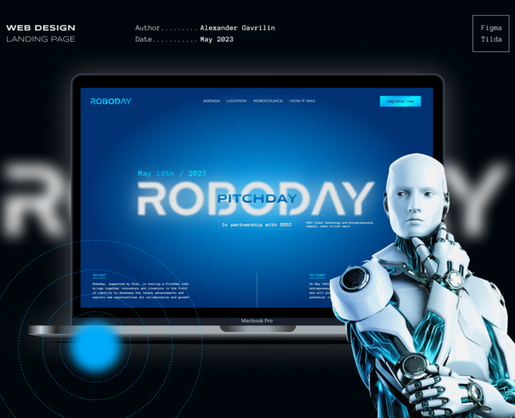 ROBODAY in Dubai | Commercial — Интерфейсы на Dprofile