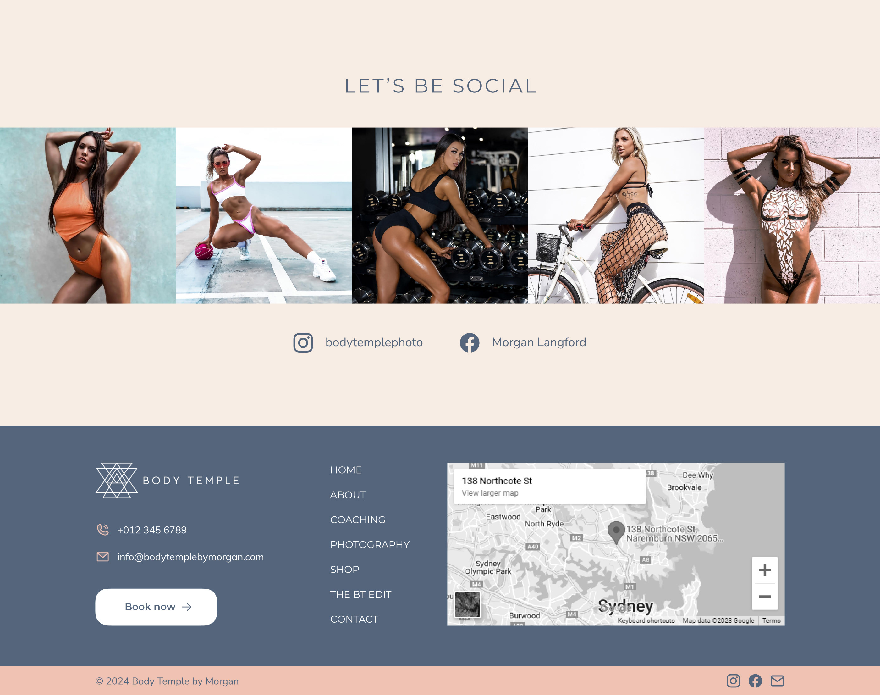 Redesign Body Temple Website | Commercial — Изображение №6 — Интерфейсы на Dprofile