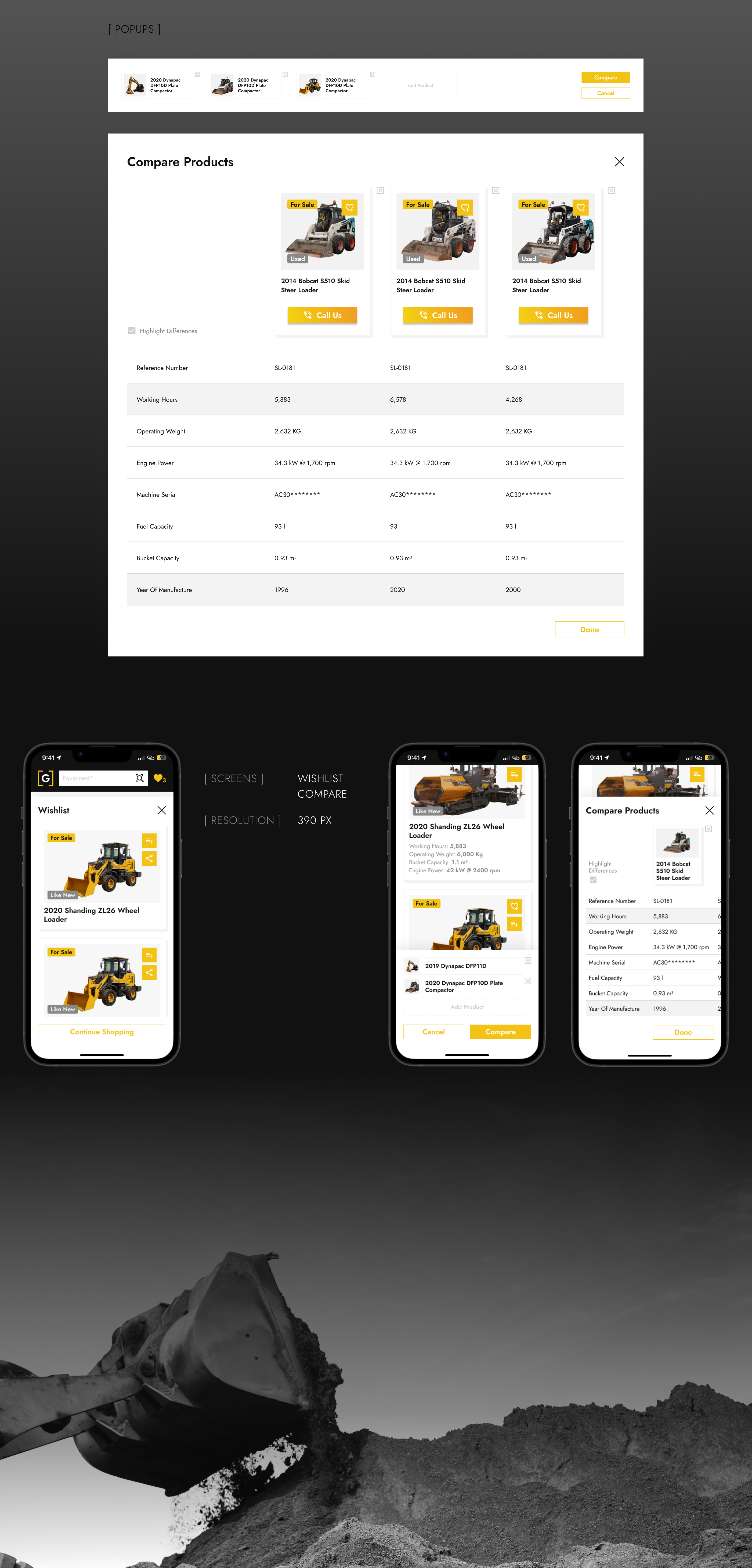 GELEN Web-catalog | Commercial — Изображение №4 — Интерфейсы на Dprofile