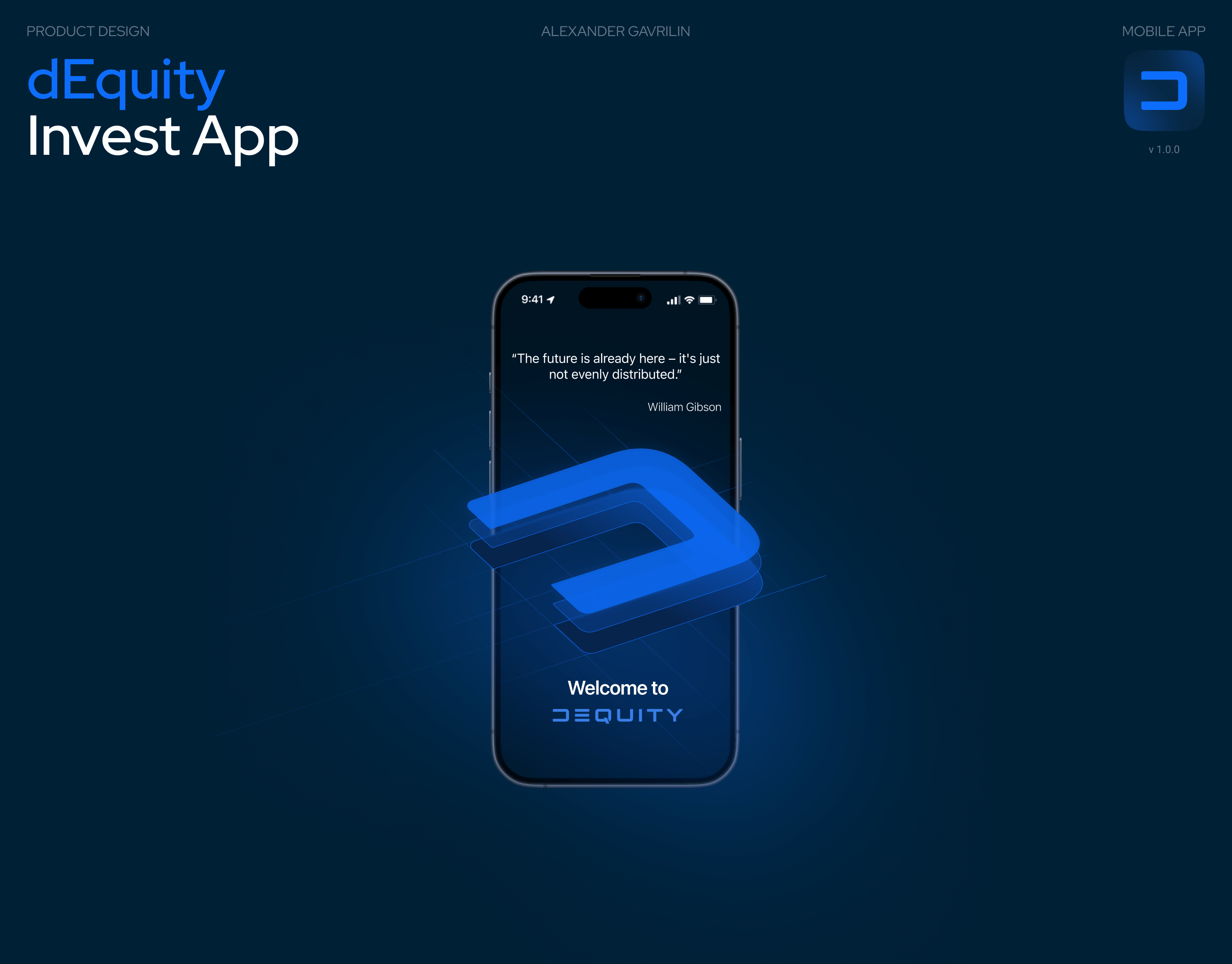 dEquity Invest App | Commercial — Изображение №1 — Интерфейсы на Dprofile