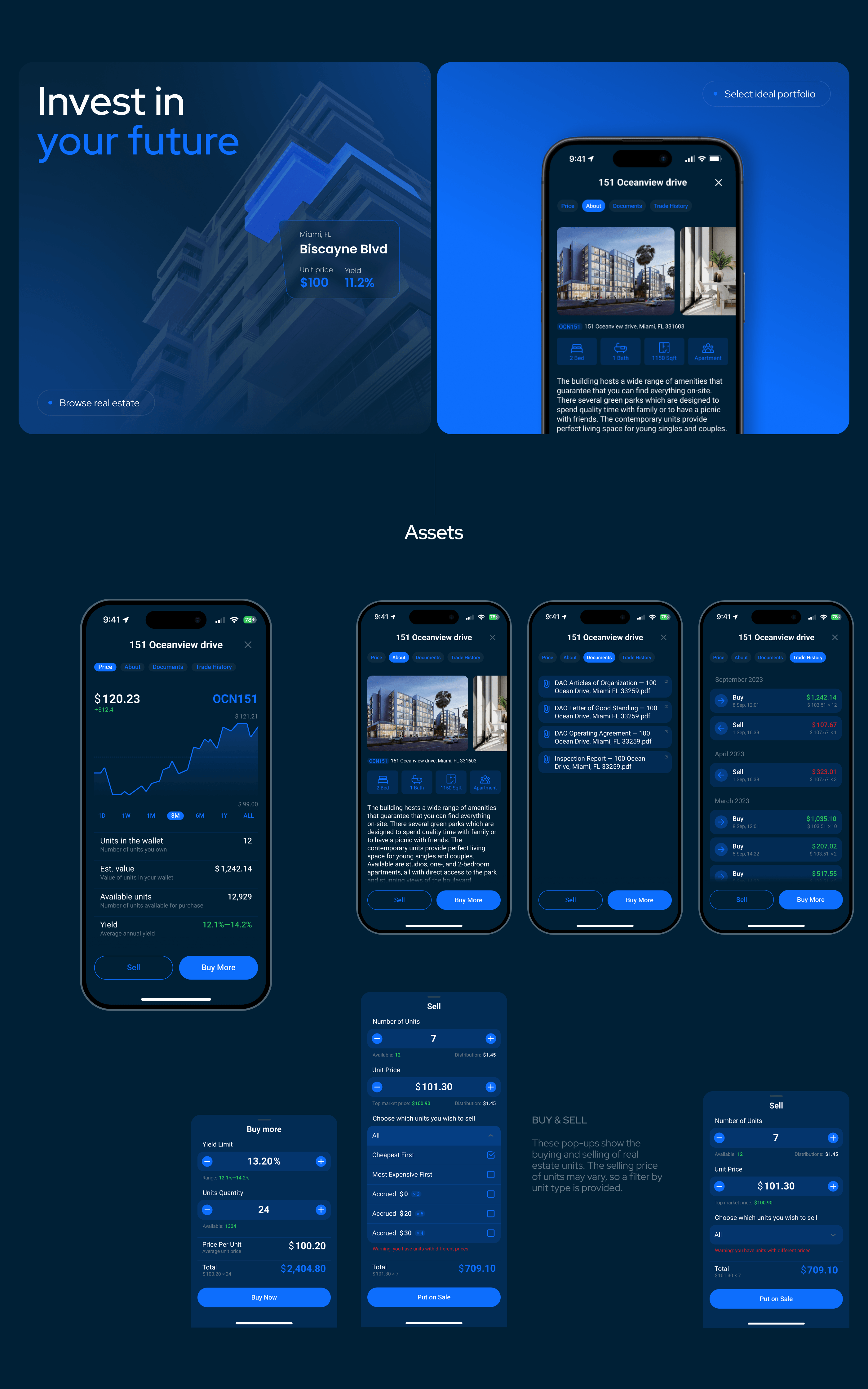 dEquity Invest App | Commercial — Изображение №10 — Интерфейсы на Dprofile