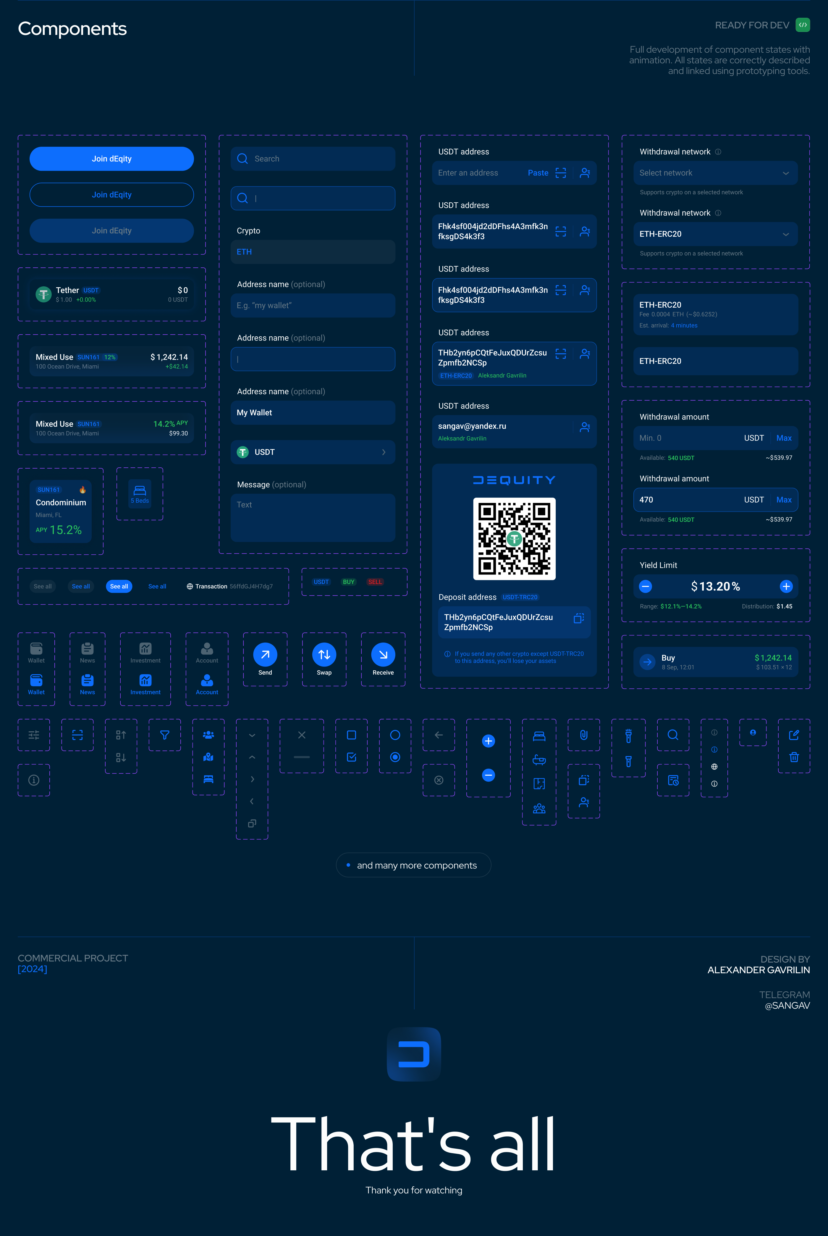 dEquity Invest App | Commercial — Изображение №16 — Интерфейсы на Dprofile