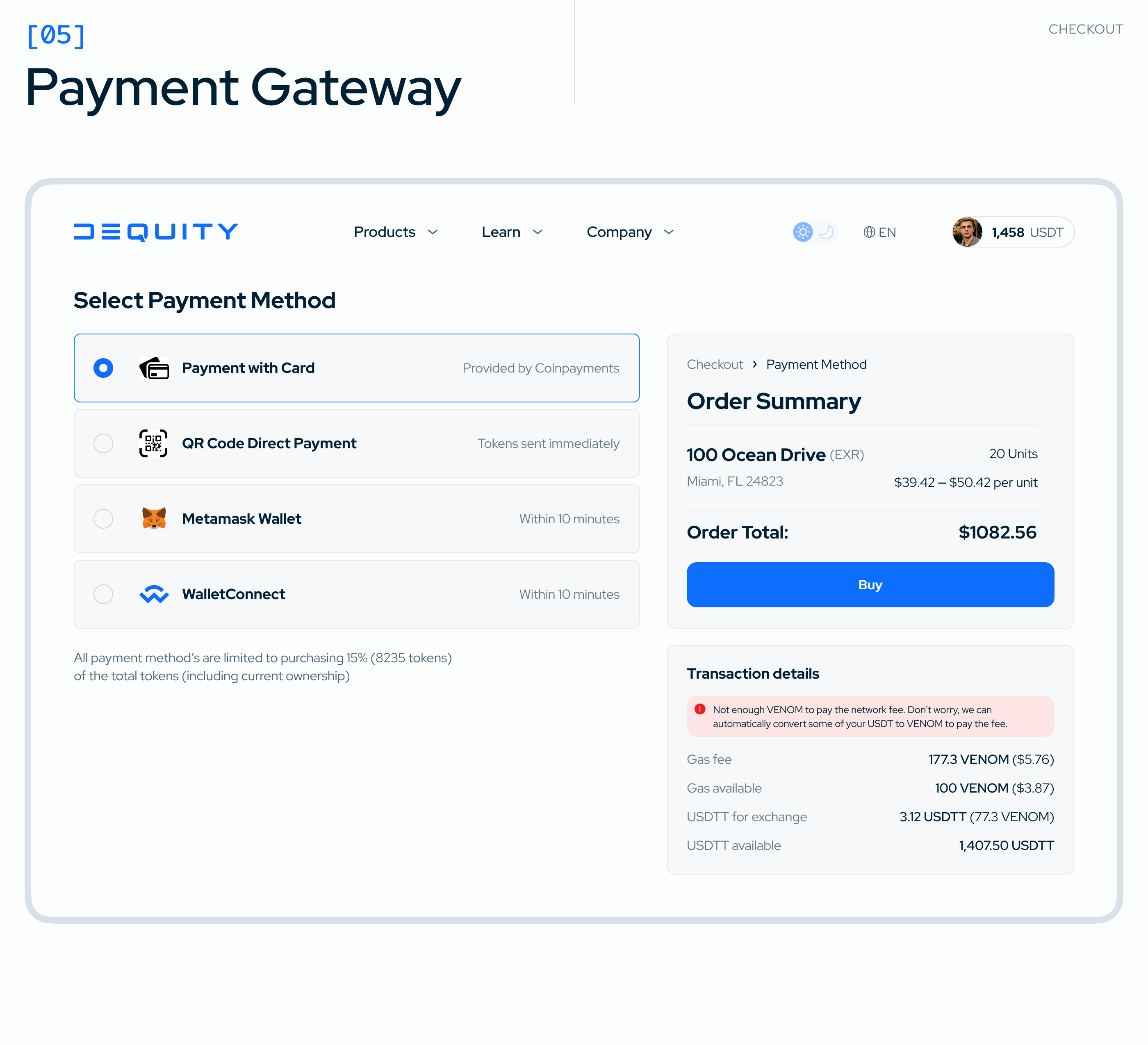 dEquity — Fintech App | Commercial — Изображение №7 — Интерфейсы на Dprofile