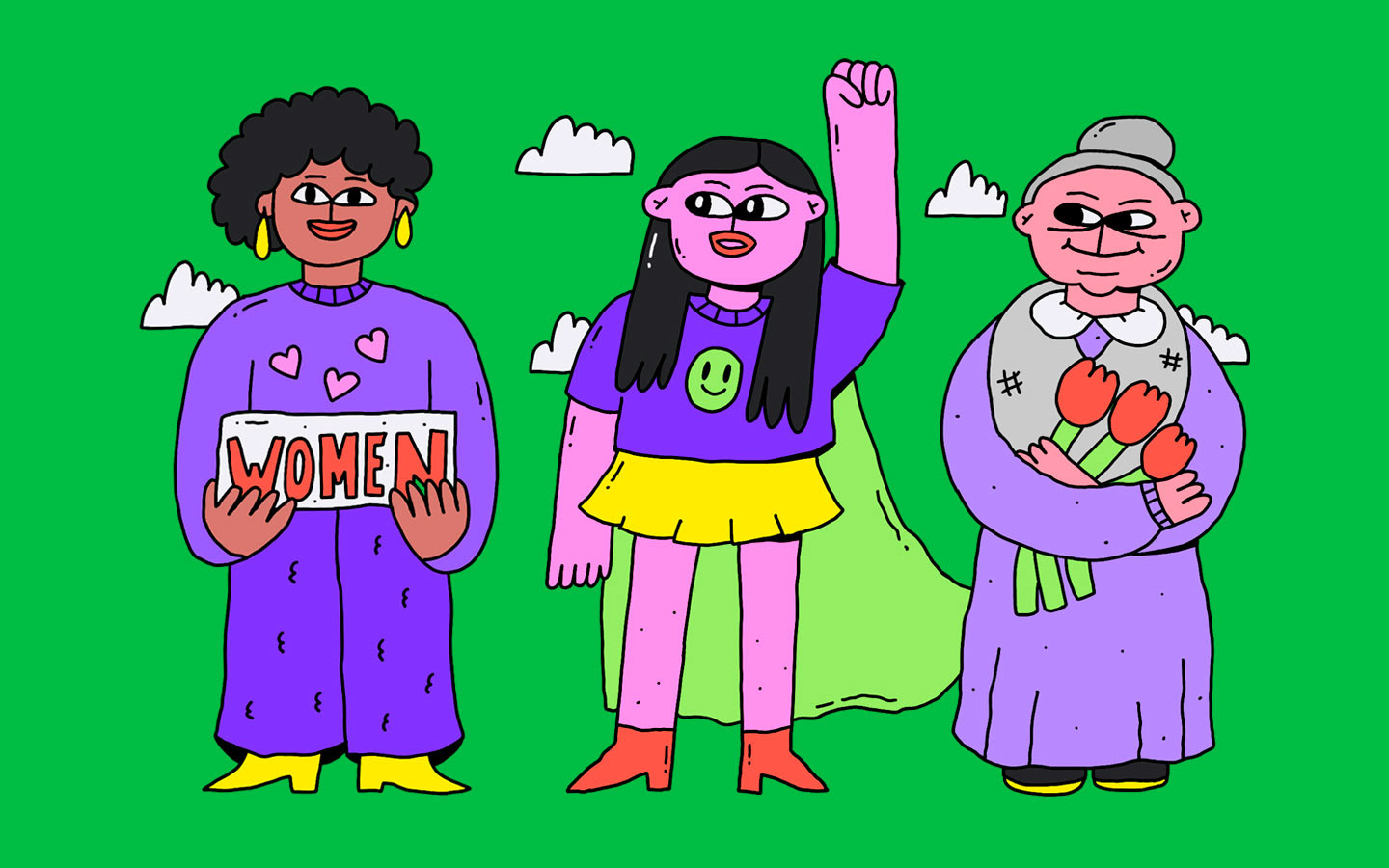 Серия иллюстрации для телеграм-поста Газета Медиа — Изображение №6 — Интерфейсы, Иллюстрация на Dprofile