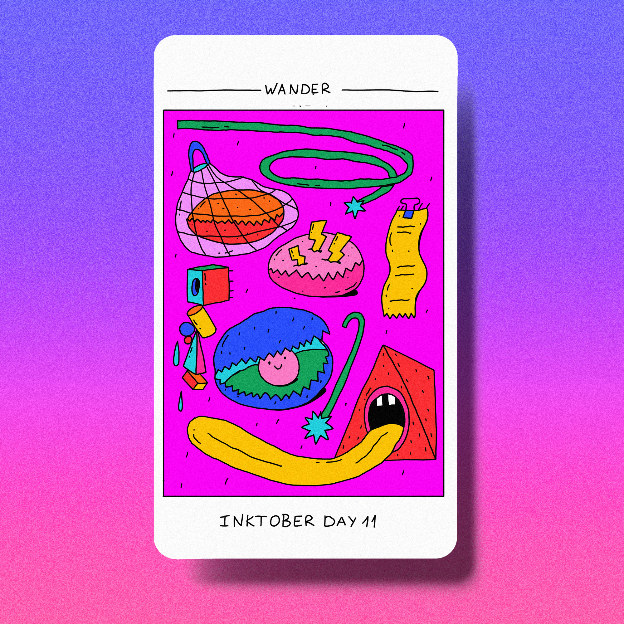 Метафорические карты - иллюстрации INKTOBER — Изображение №3 — Иллюстрация на Dprofile