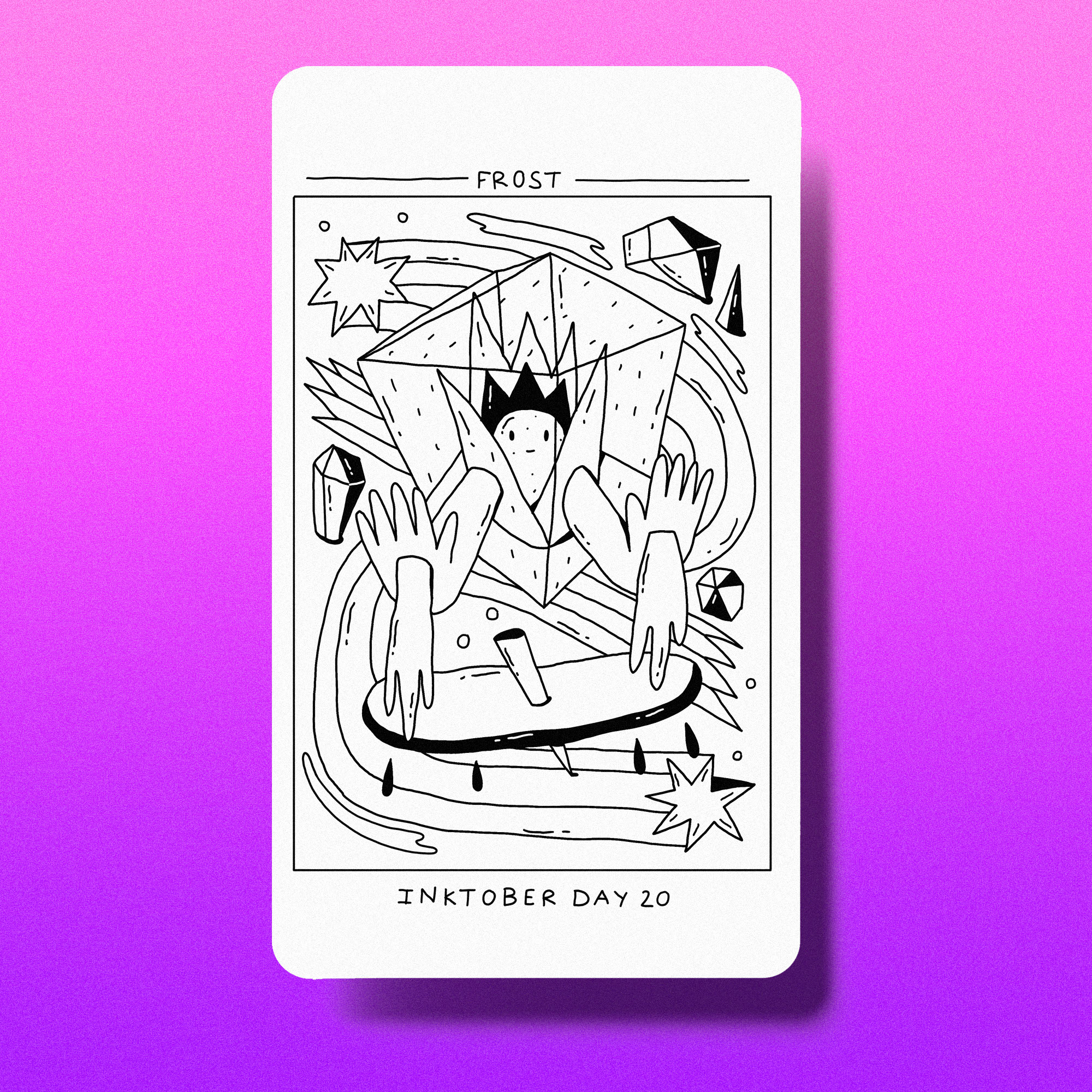 Метафорические карты - иллюстрации INKTOBER — Изображение №26 — Иллюстрация на Dprofile