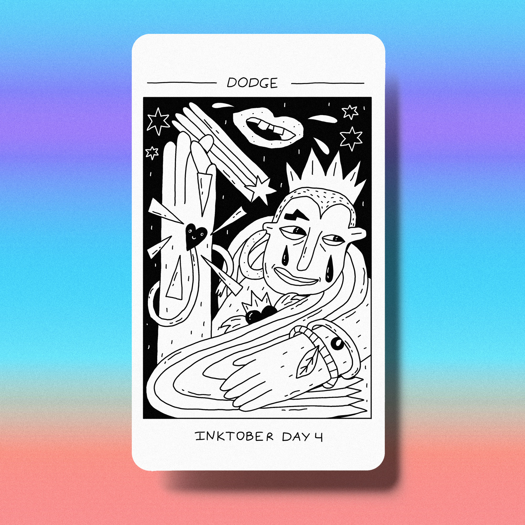 Метафорические карты - иллюстрации INKTOBER — Изображение №17 — Иллюстрация на Dprofile
