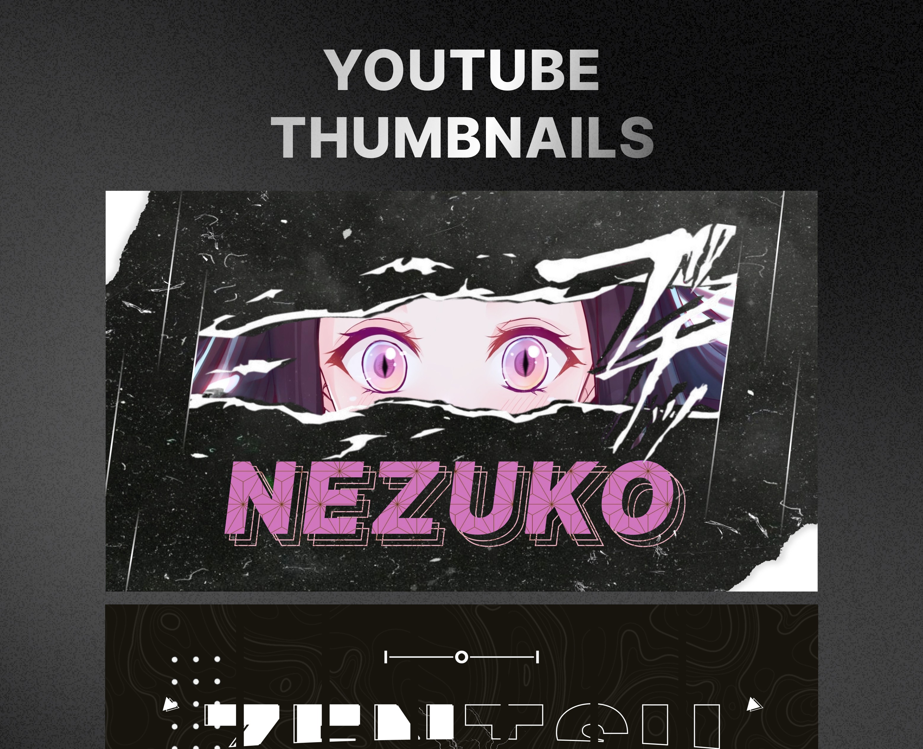 YOUTUBE THUMBNAILS PREVIEW - Превью Обложки для Ютуб Аниме — Брендинг, Маркетинг на Dprofile
