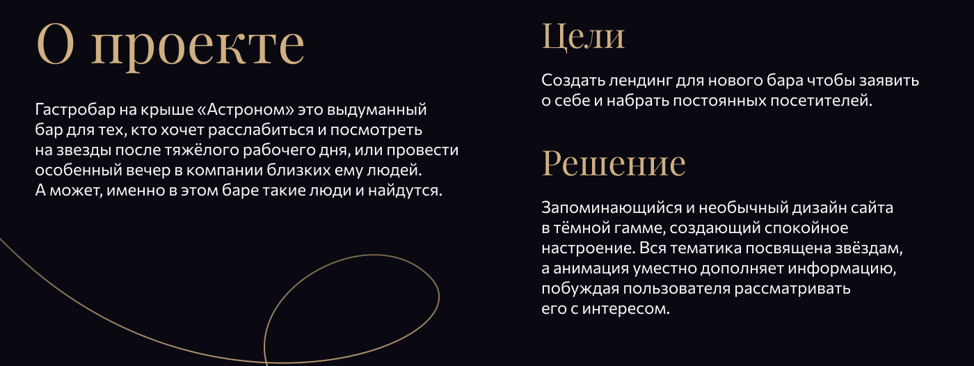 Лендинг бара — Изображение №3 — Интерфейсы, Брендинг на Dprofile