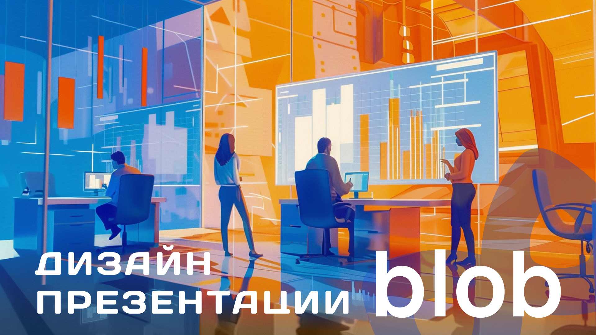 Презентация по результатам квартала — Изображение №1 — Иллюстрация, Графика на Dprofile
