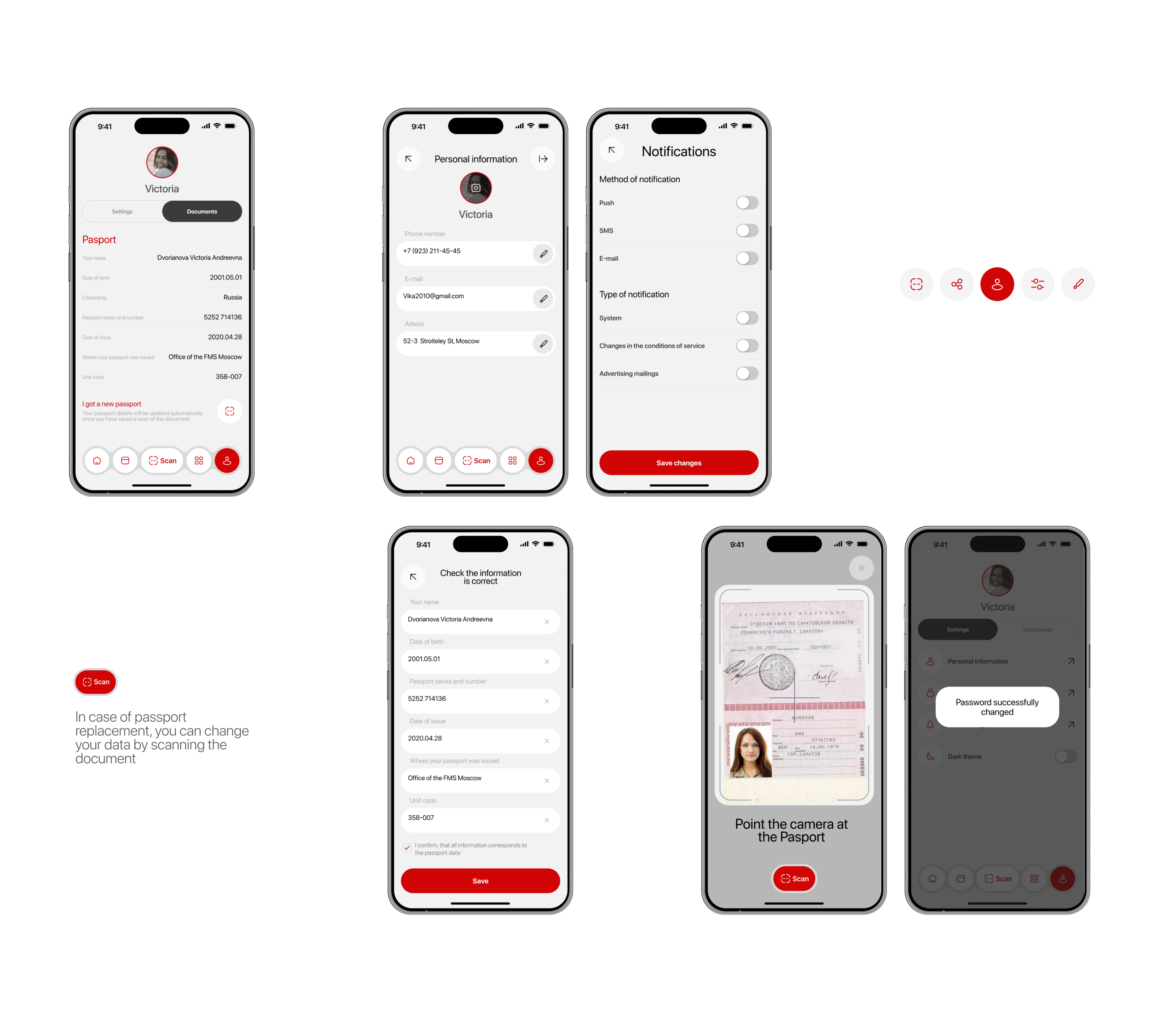 Mobile application for the bank — Изображение №16 — Интерфейсы на Dprofile