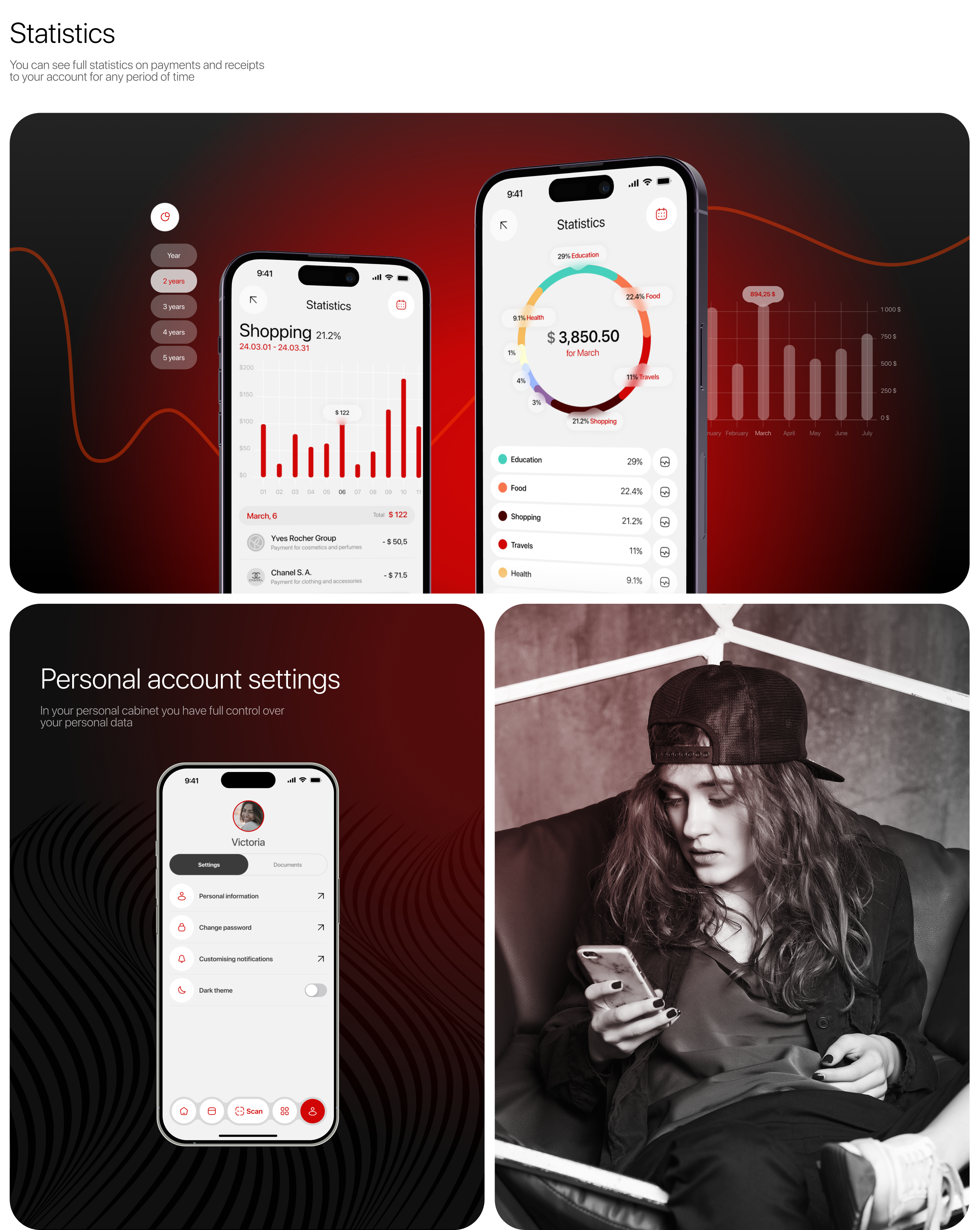 Mobile application for the bank — Изображение №15 — Интерфейсы на Dprofile
