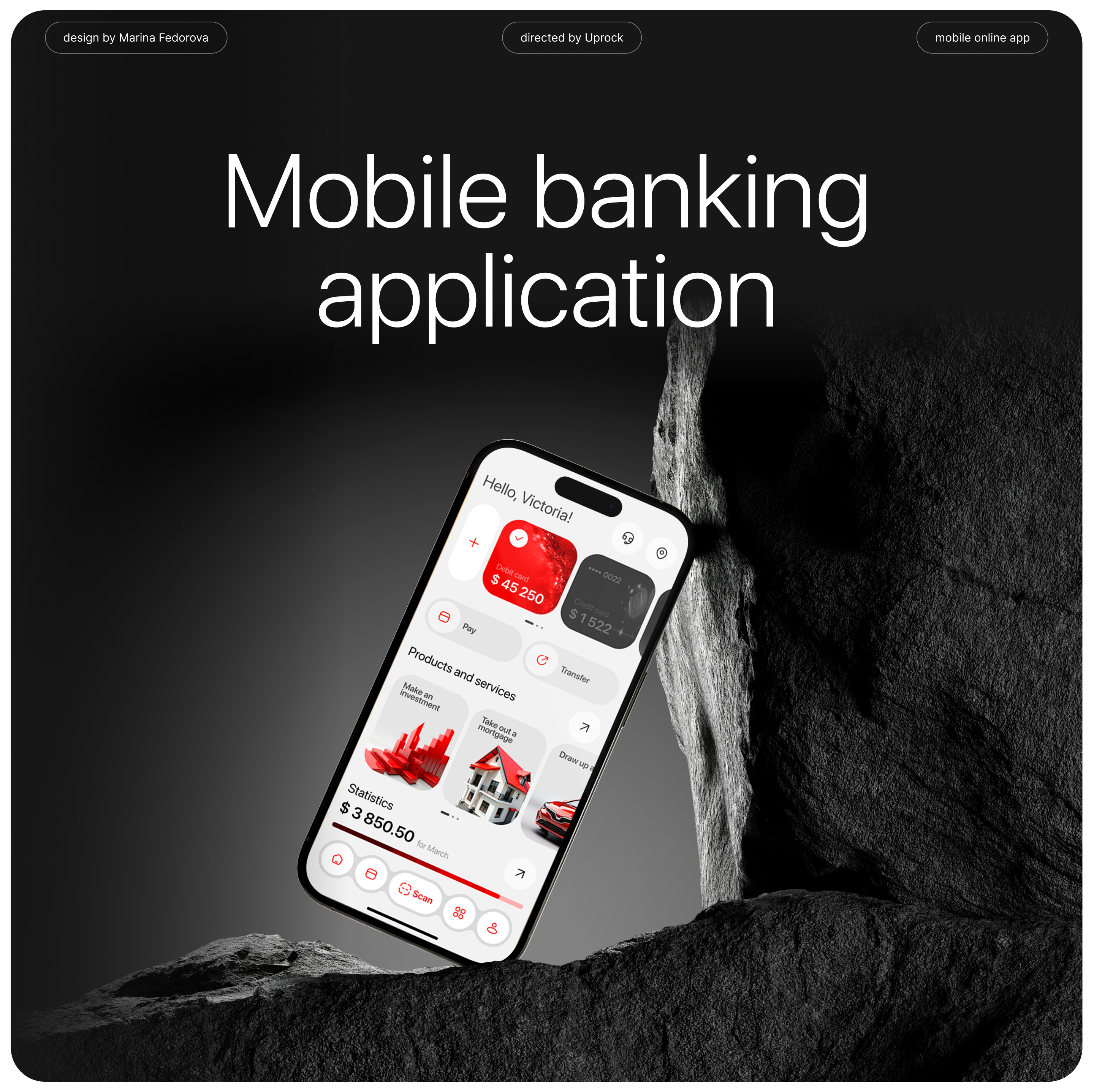 Mobile application for the bank — Изображение №1 — Интерфейсы на Dprofile