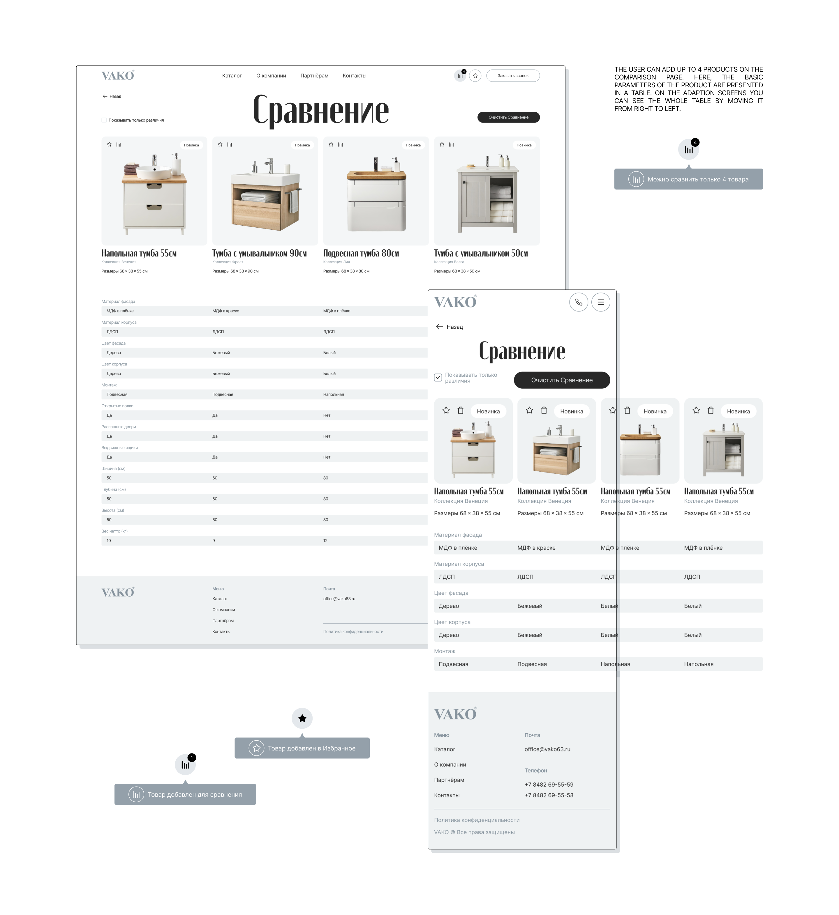 E-commerce redisign | Bathroom furniture — Изображение №10 — Интерфейсы на Dprofile