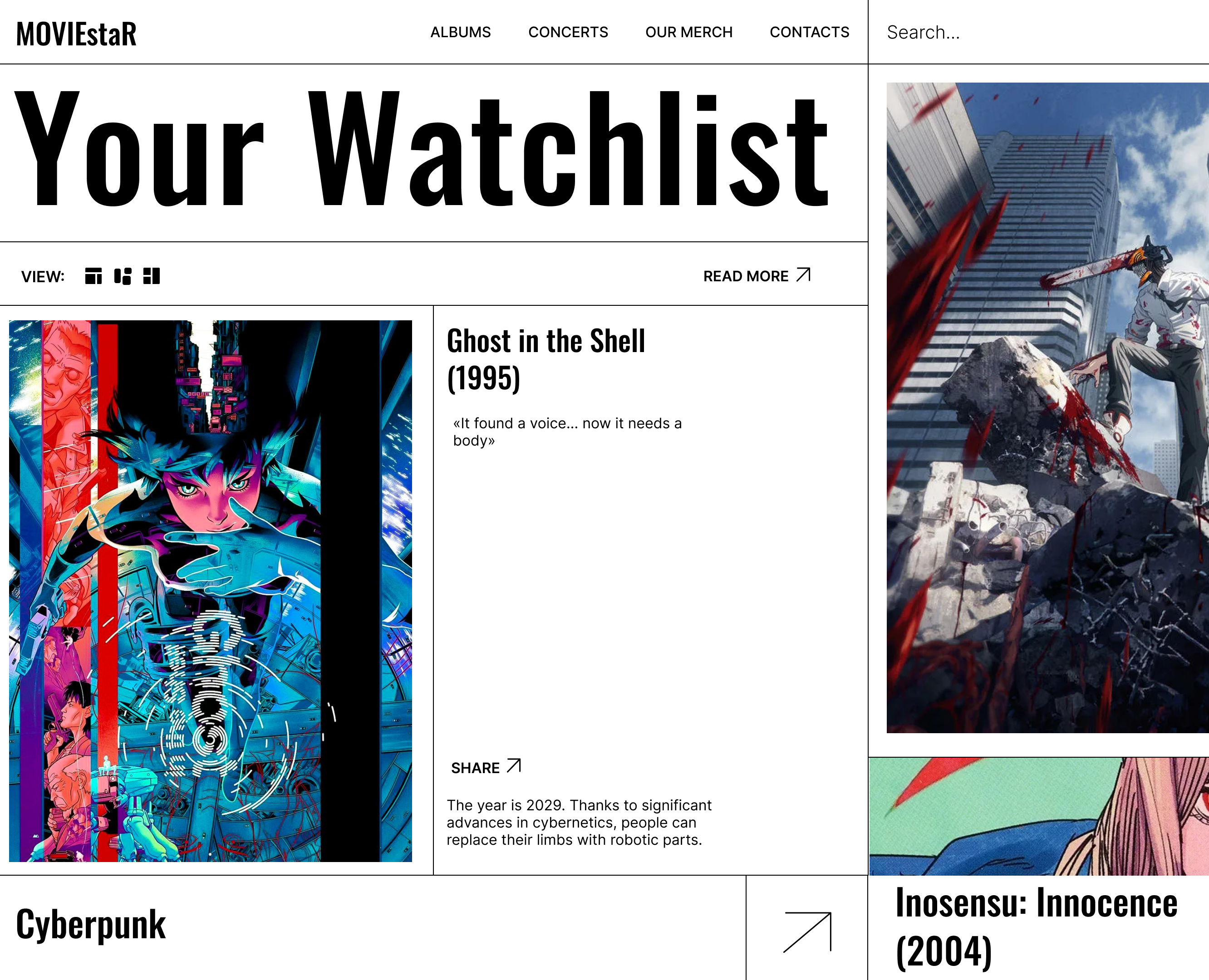 Редизайн.  Табличный стиль — Интерфейсы, Иллюстрация на Dprofile