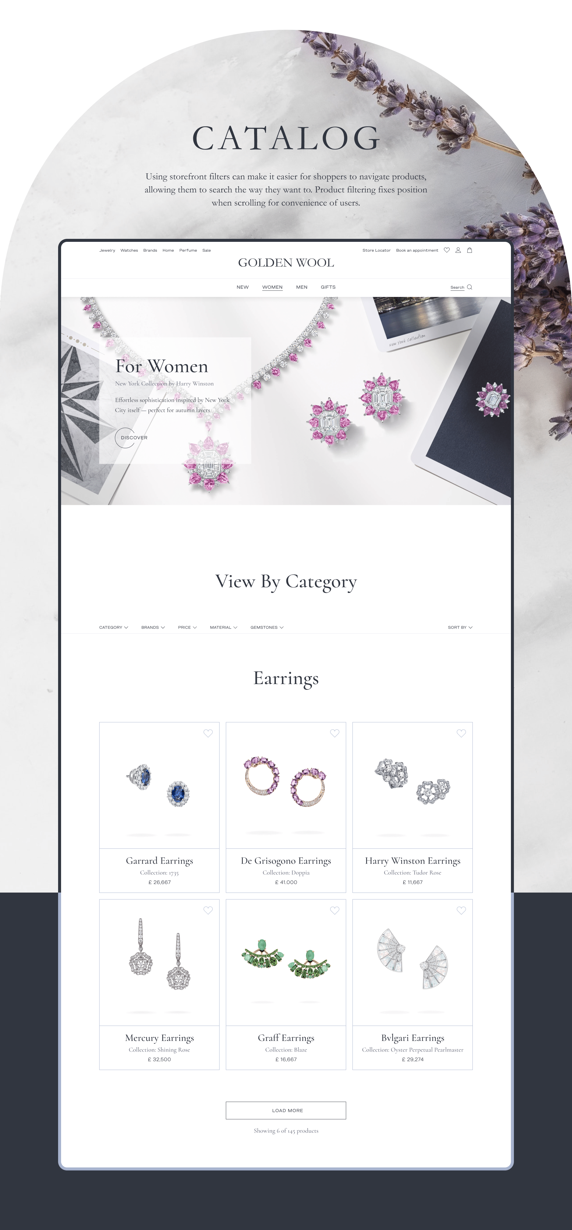 Golden Wool — Изображение №8 — Интерфейсы на Dprofile