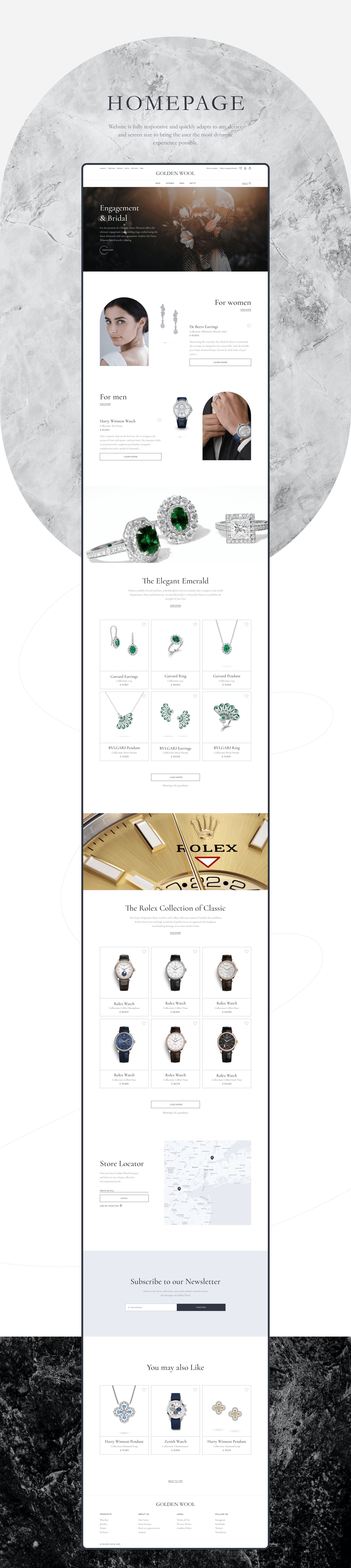 Golden Wool — Изображение №4 — Интерфейсы на Dprofile