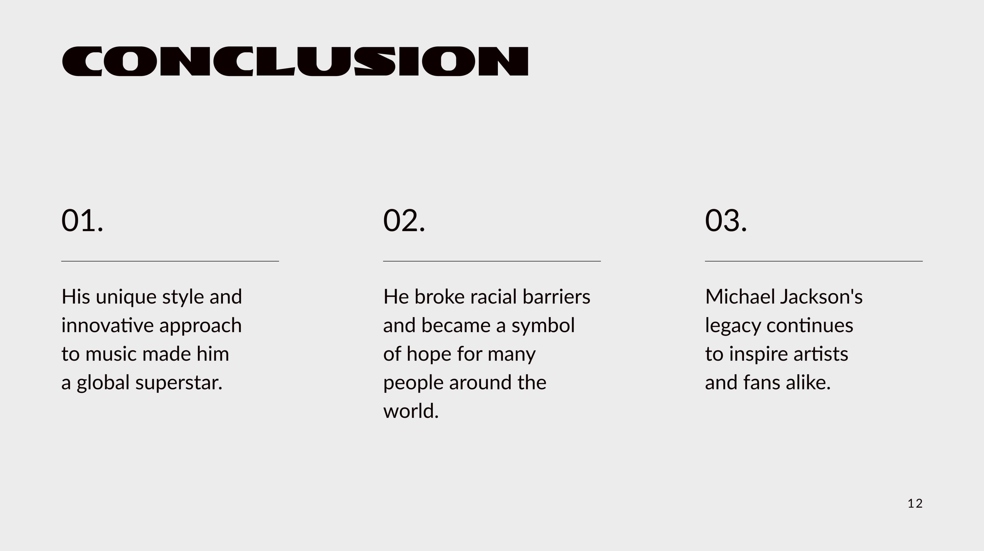 Презентация Michael Jackson — Изображение №16 — Маркетинг на Dprofile