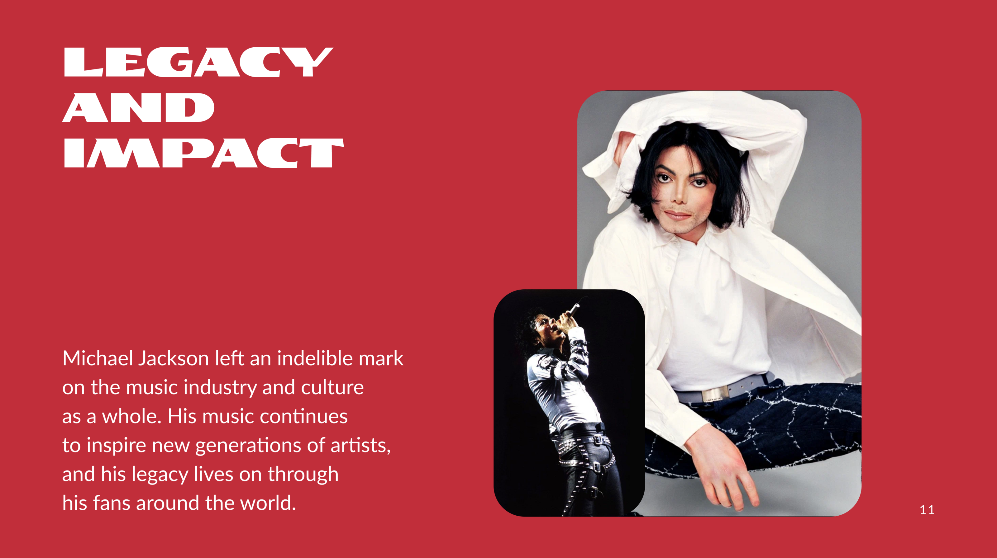Презентация Michael Jackson — Изображение №15 — Маркетинг на Dprofile