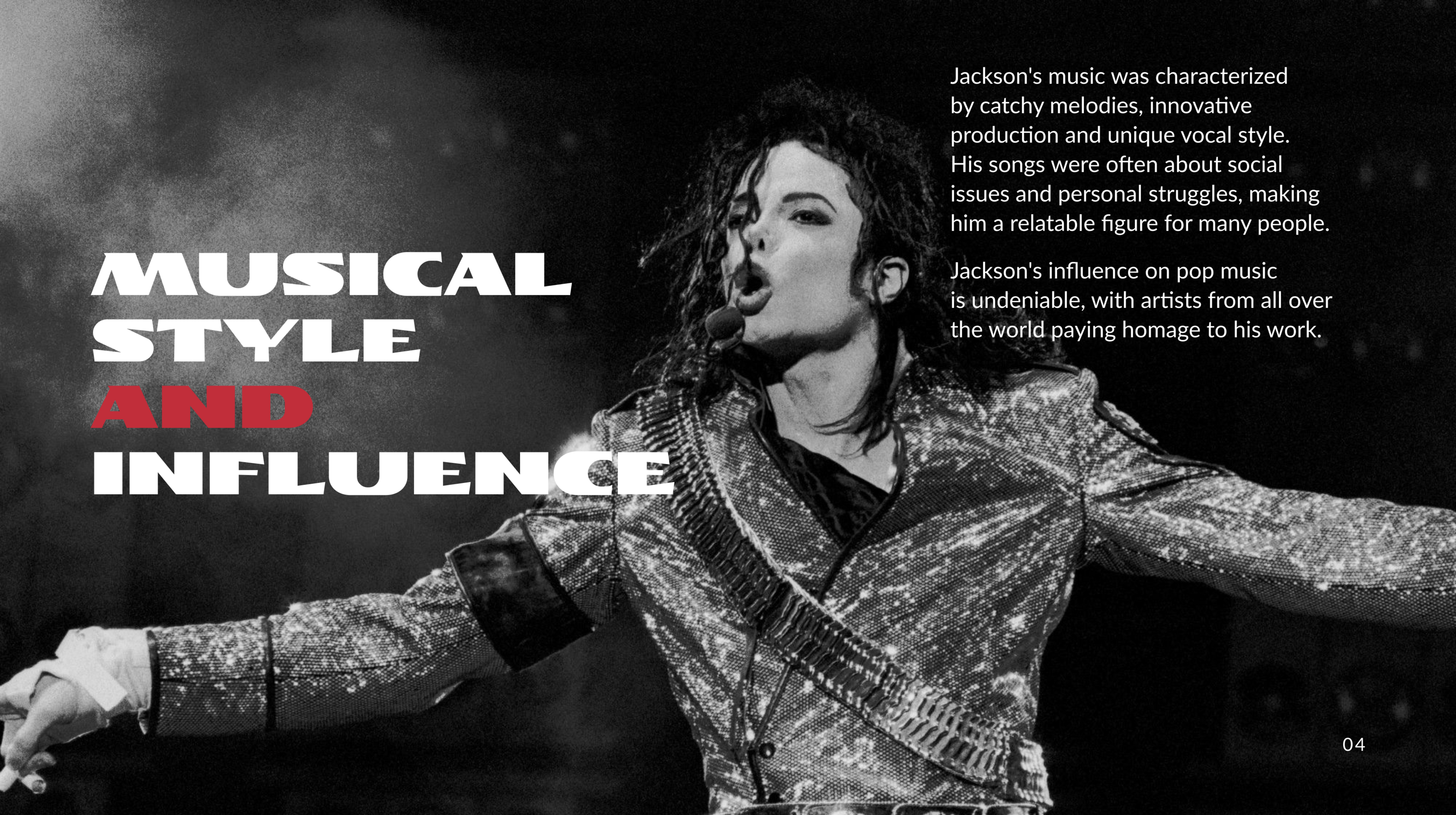Презентация Michael Jackson — Изображение №8 — Маркетинг на Dprofile