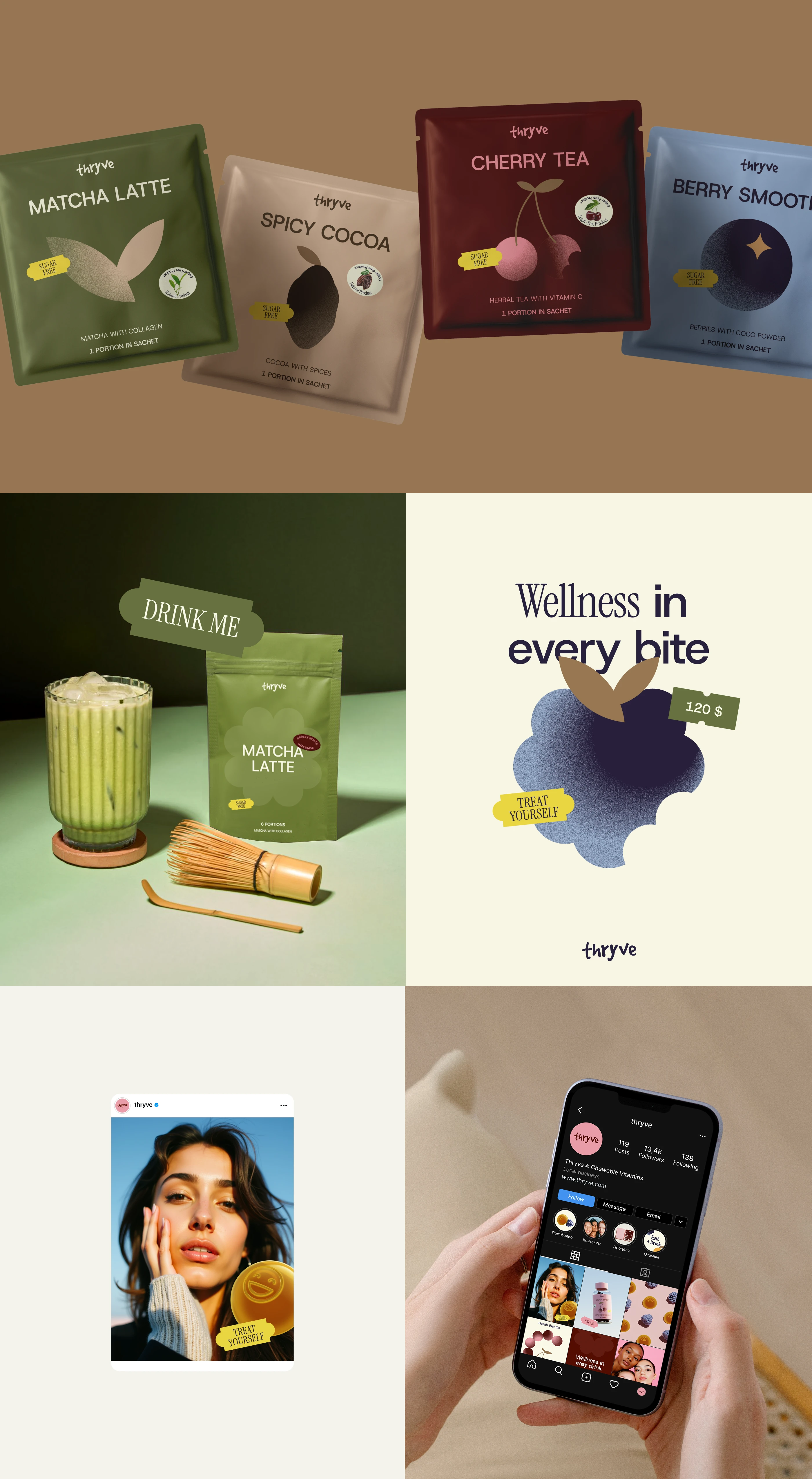 Thryve Vitamins — Изображение №6 — Брендинг, Графика на Dprofile