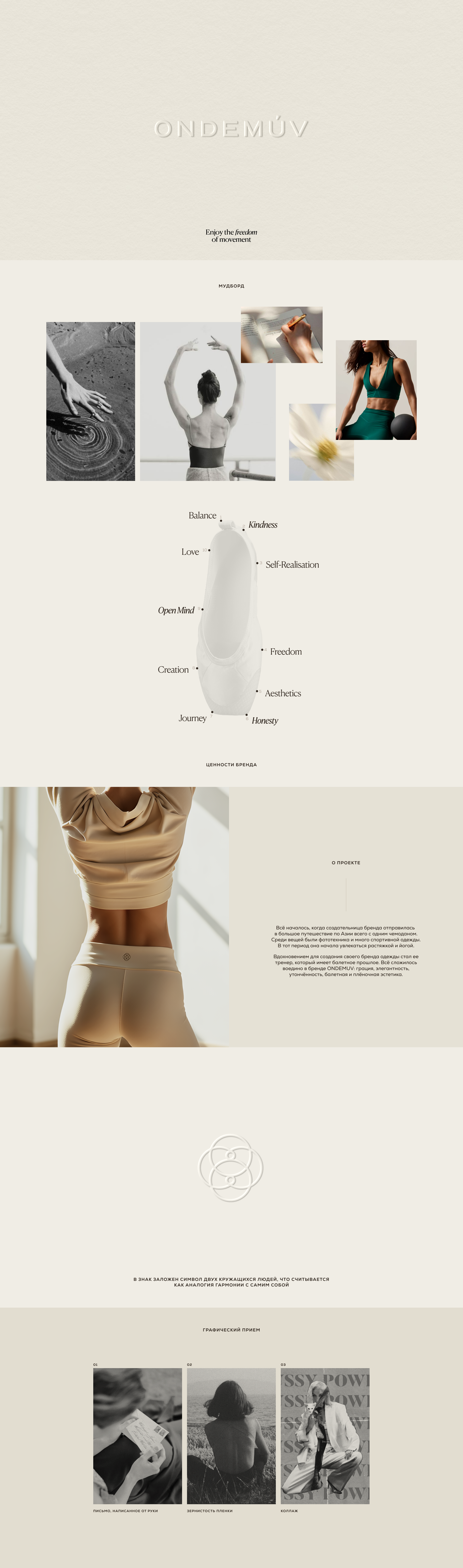 Ondemuv Activewear Branding | ODM — Изображение №1 — Брендинг, Графика на Dprofile