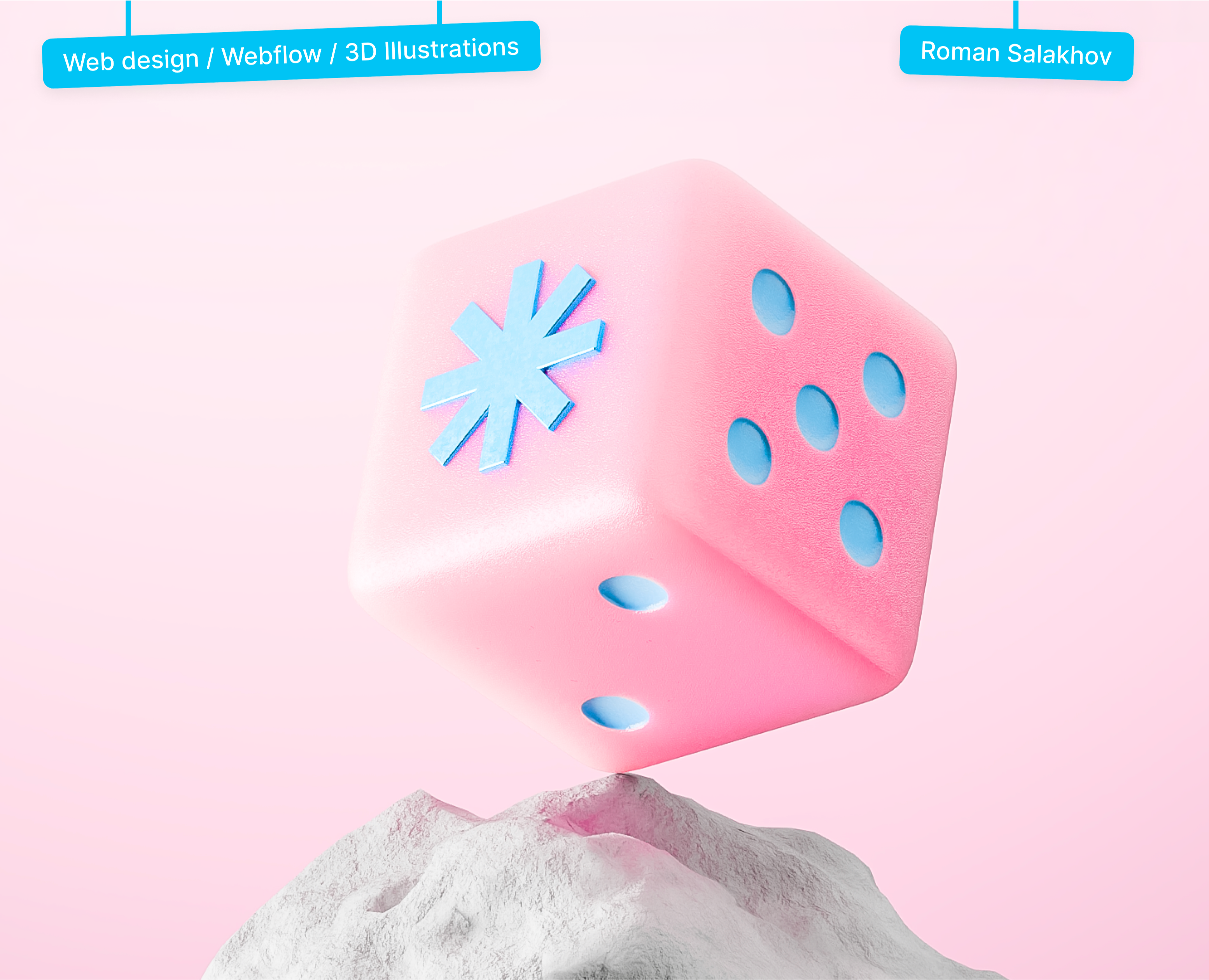 3D illustrations for Vanta company на Dprofile