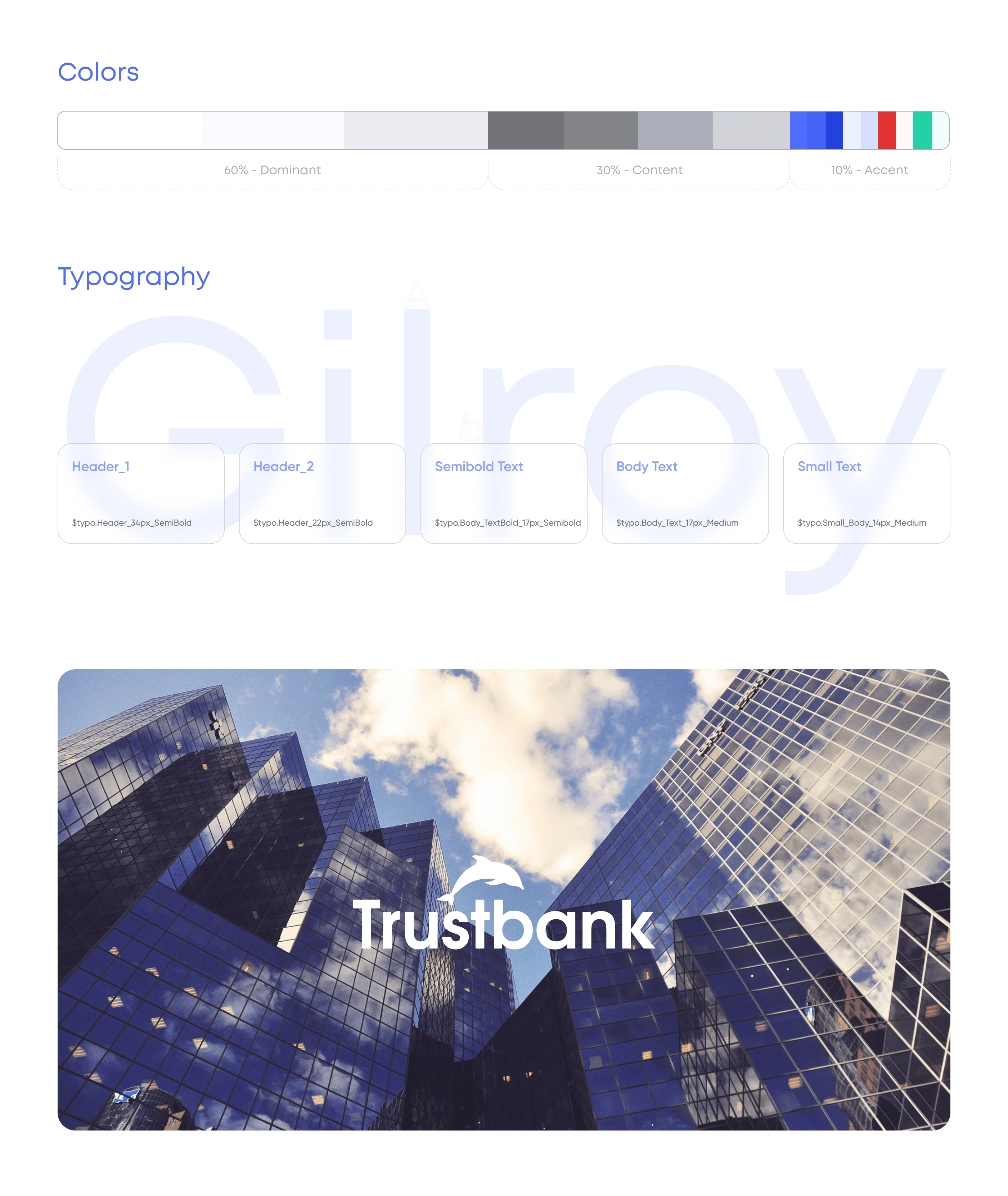 Trustbank - Dashboard of the bank's client — Изображение №6 — Интерфейсы на Dprofile