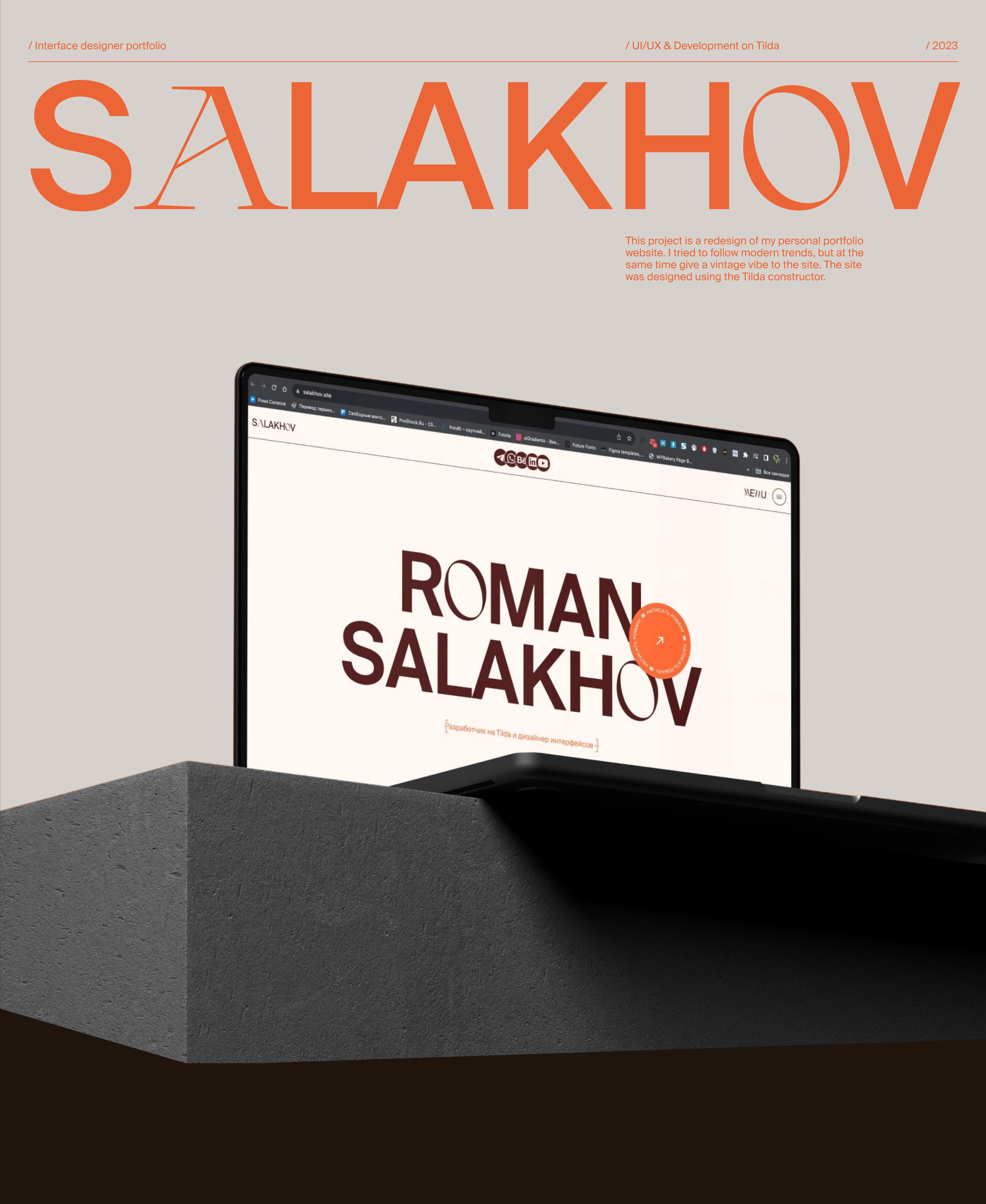 Interface designer portfolio - Roman Salakhov — Изображение №1 — Интерфейсы, Брендинг на Dprofile