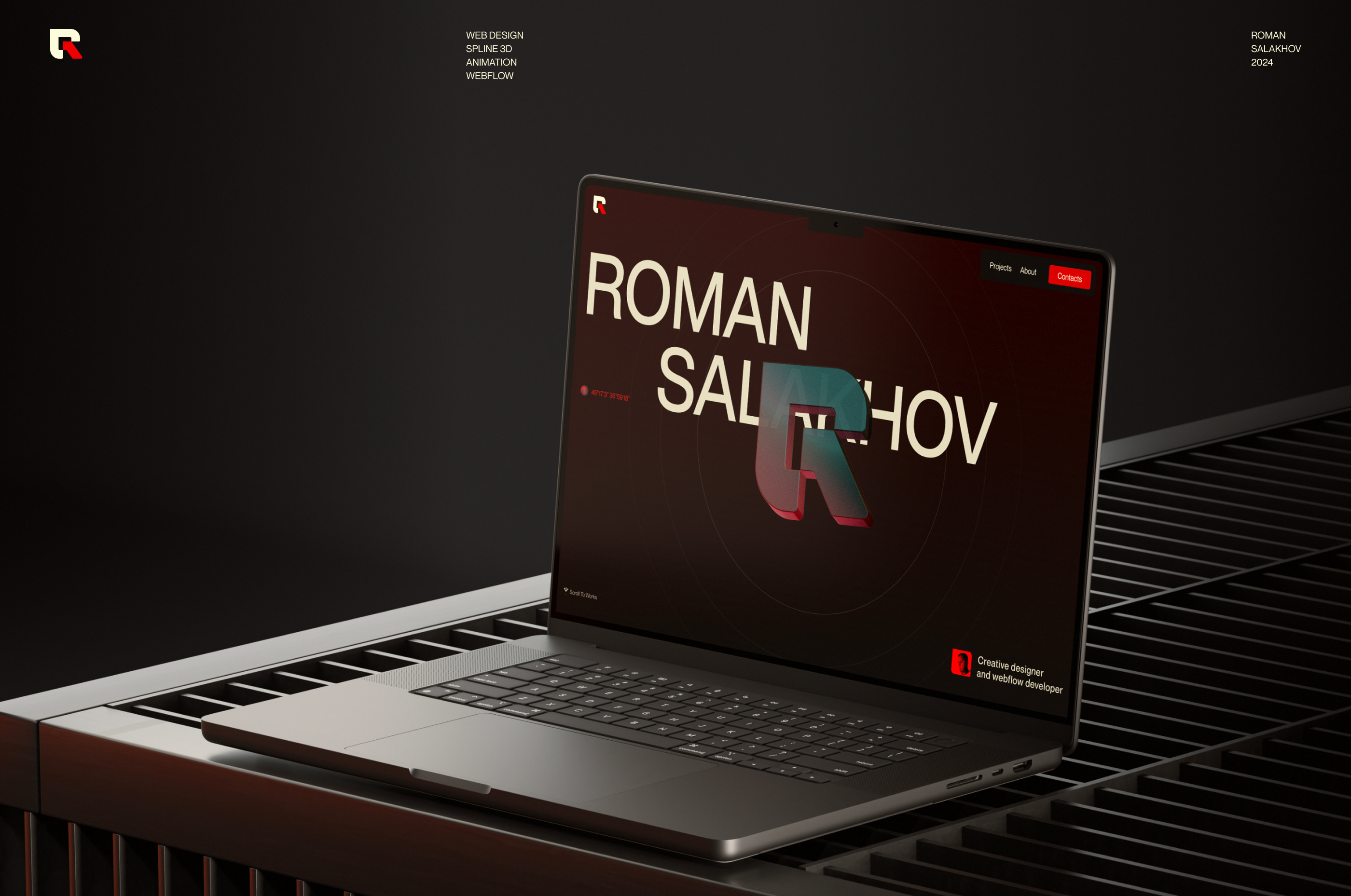 Roman Salakhov - Creative designer portfolio — Изображение №1 — Интерфейсы, 3D на Dprofile