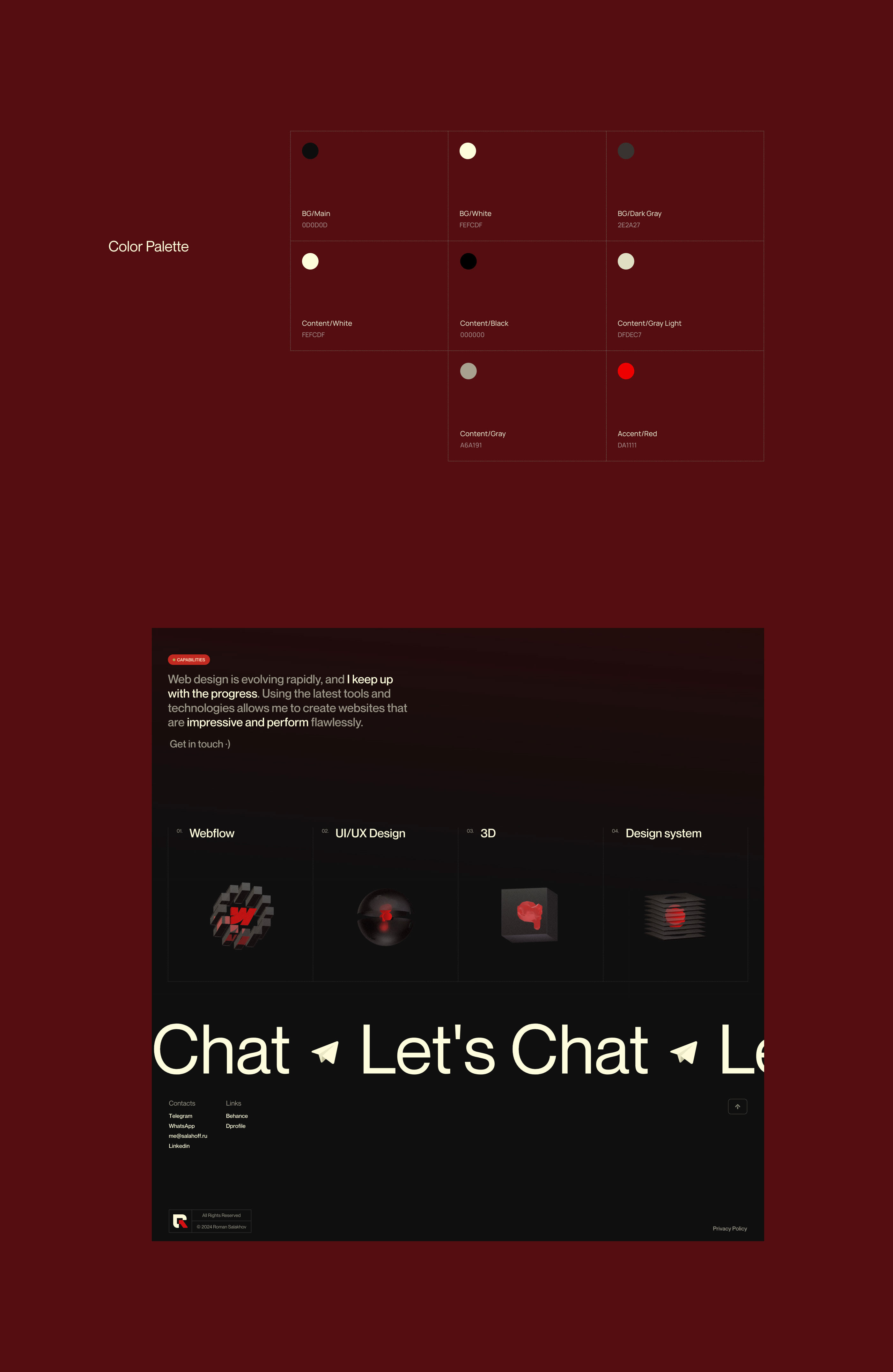 Roman Salakhov - Creative designer portfolio — Изображение №6 — Интерфейсы, 3D на Dprofile