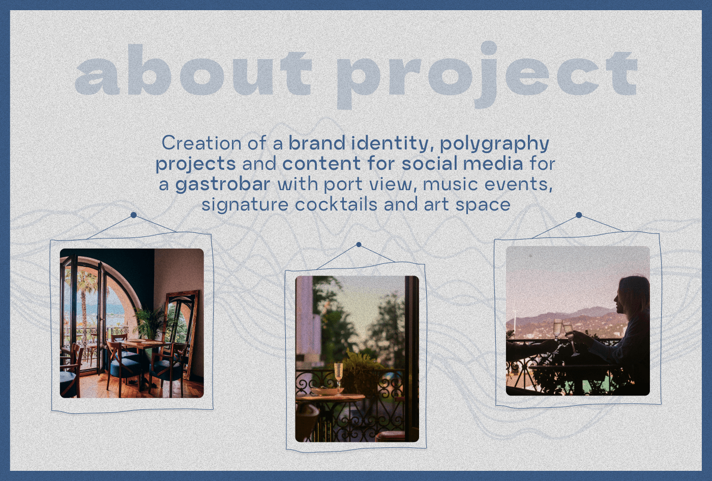 Фирменный стиль и контент для гастробара — Изображение №2 — Брендинг, Графика на Dprofile