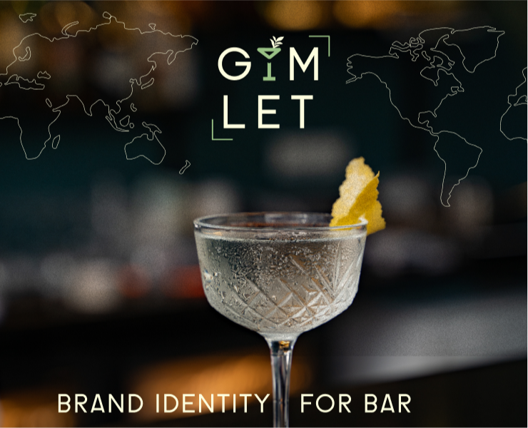 Brand identity for bar — Брендинг, Графика на Dprofile