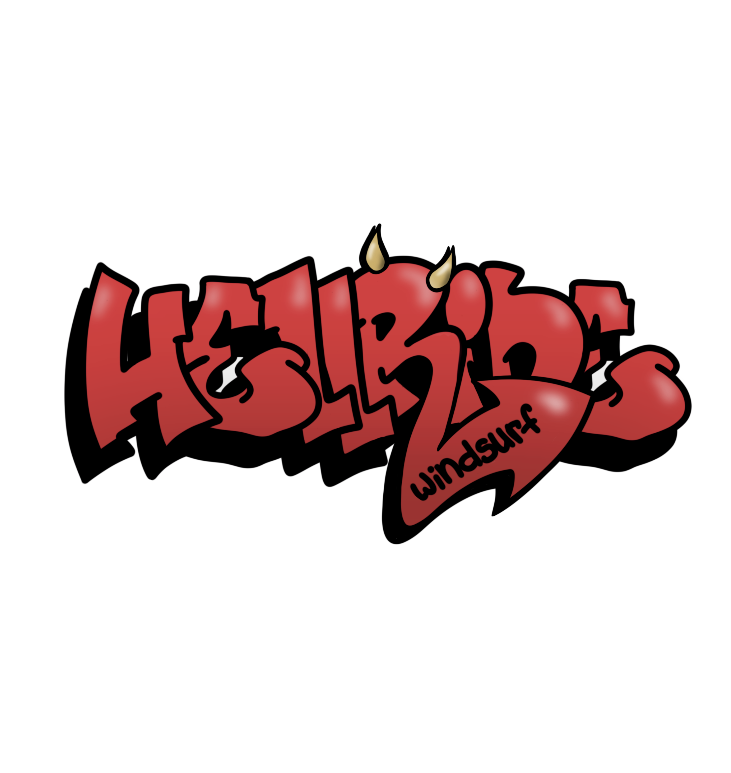 Hellride windsurf — Изображение №1 — Брендинг, Иллюстрация на Dprofile